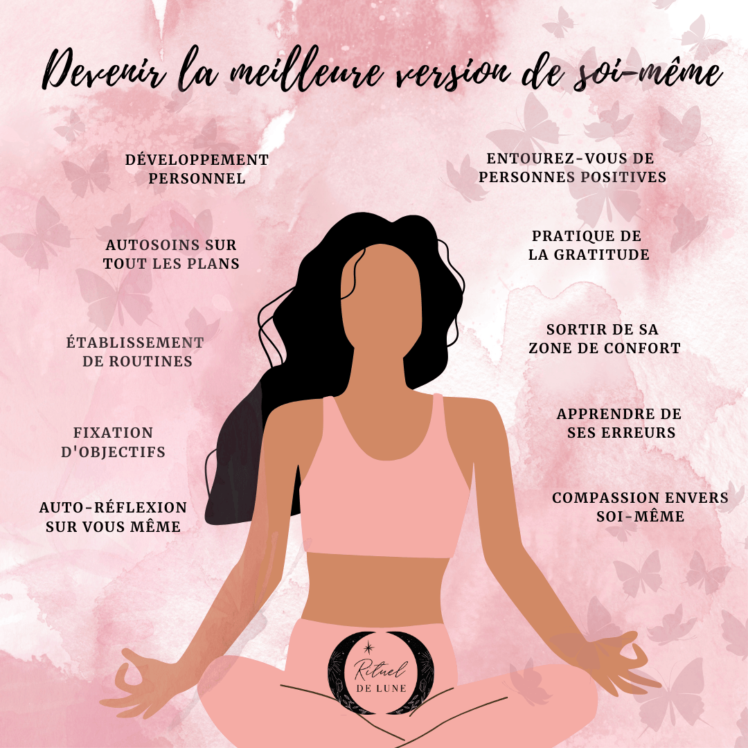Comment devenir la meilleure version de soi même ? | Rituel de Lune