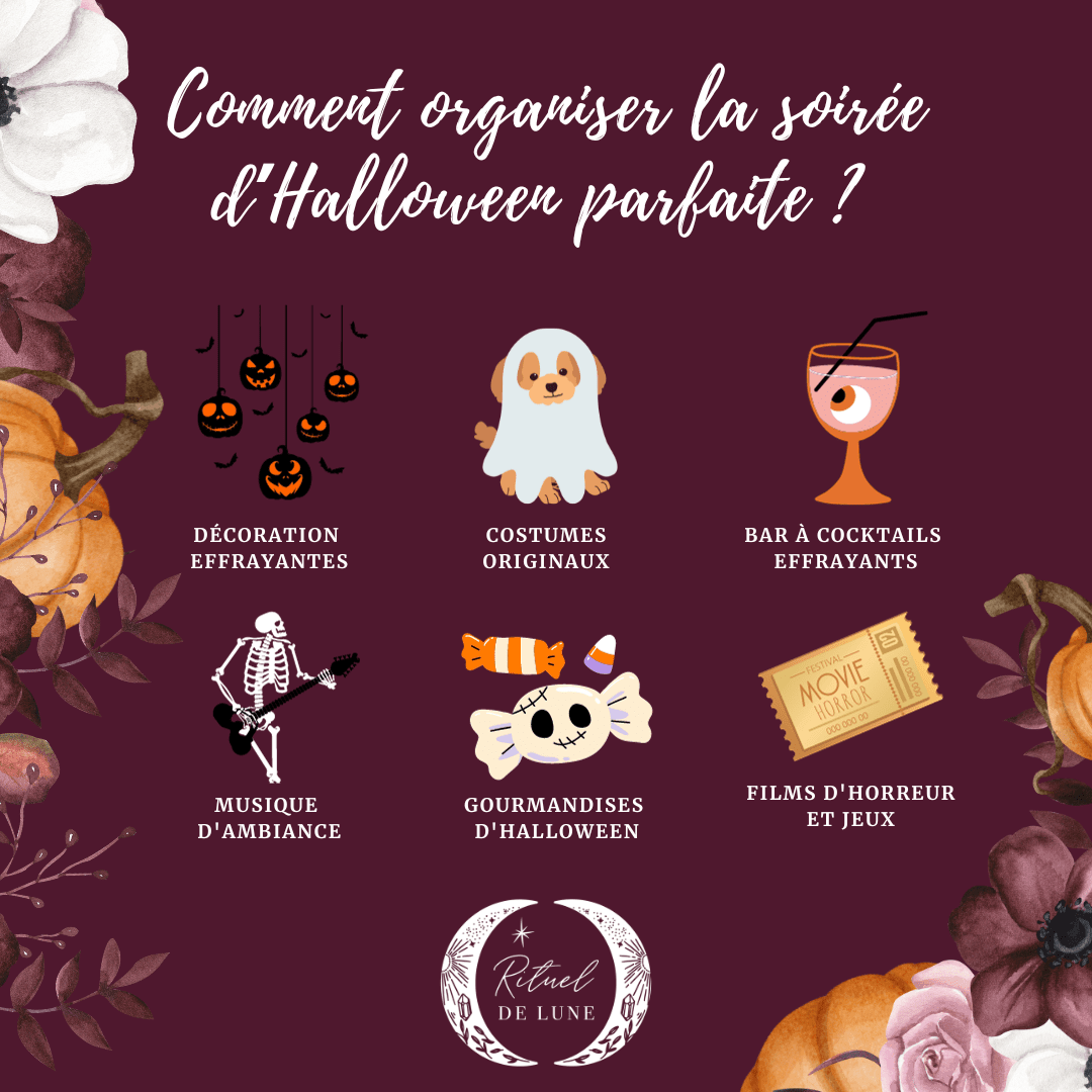 COMMENT ORGANISER LA SOIRÉE D’HALLOWEEN PARFAITE ? | Rituel de Lune