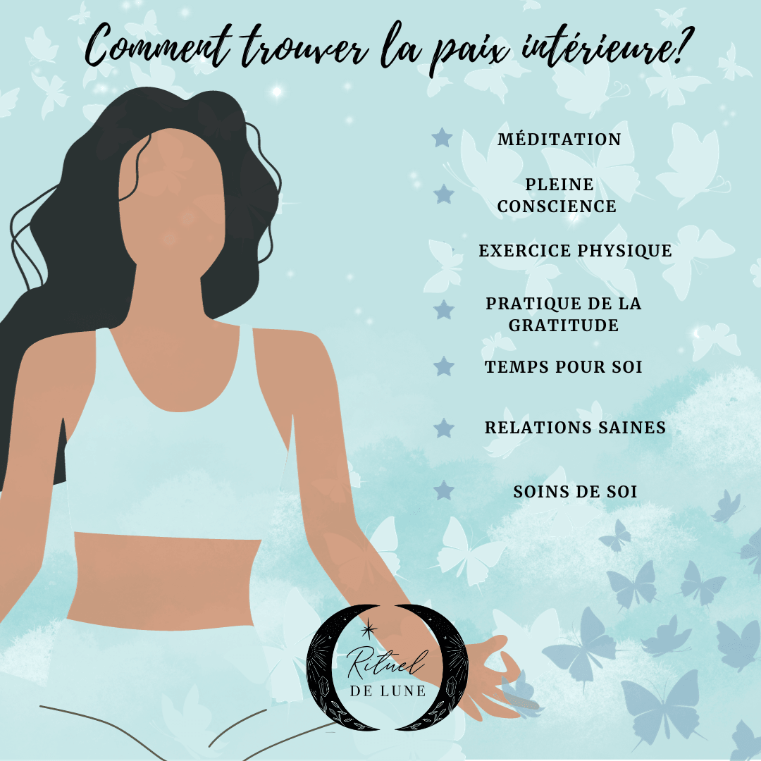Comment trouver la paix intérieure? | Rituel de Lune