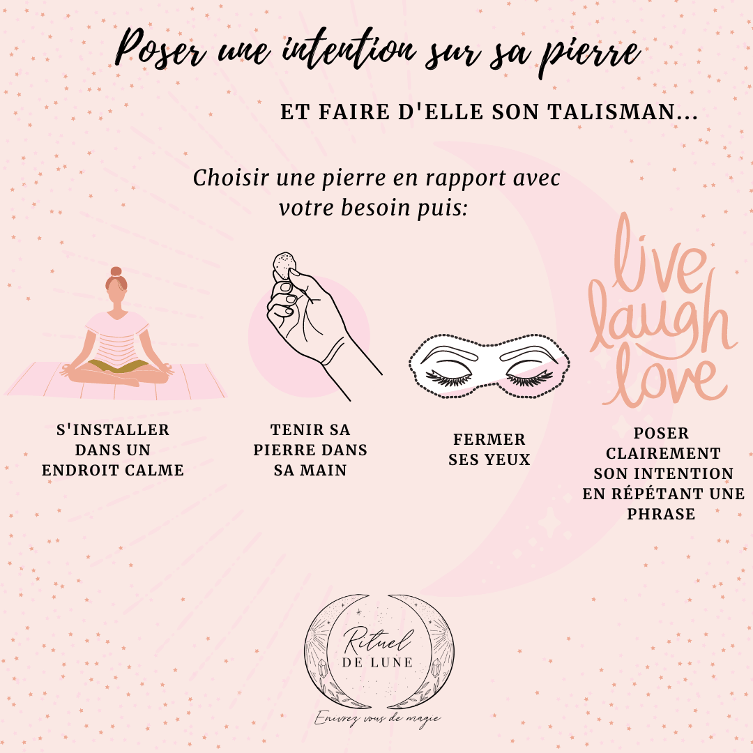 Comment utiliser sa pierre ? | Rituel de Lune