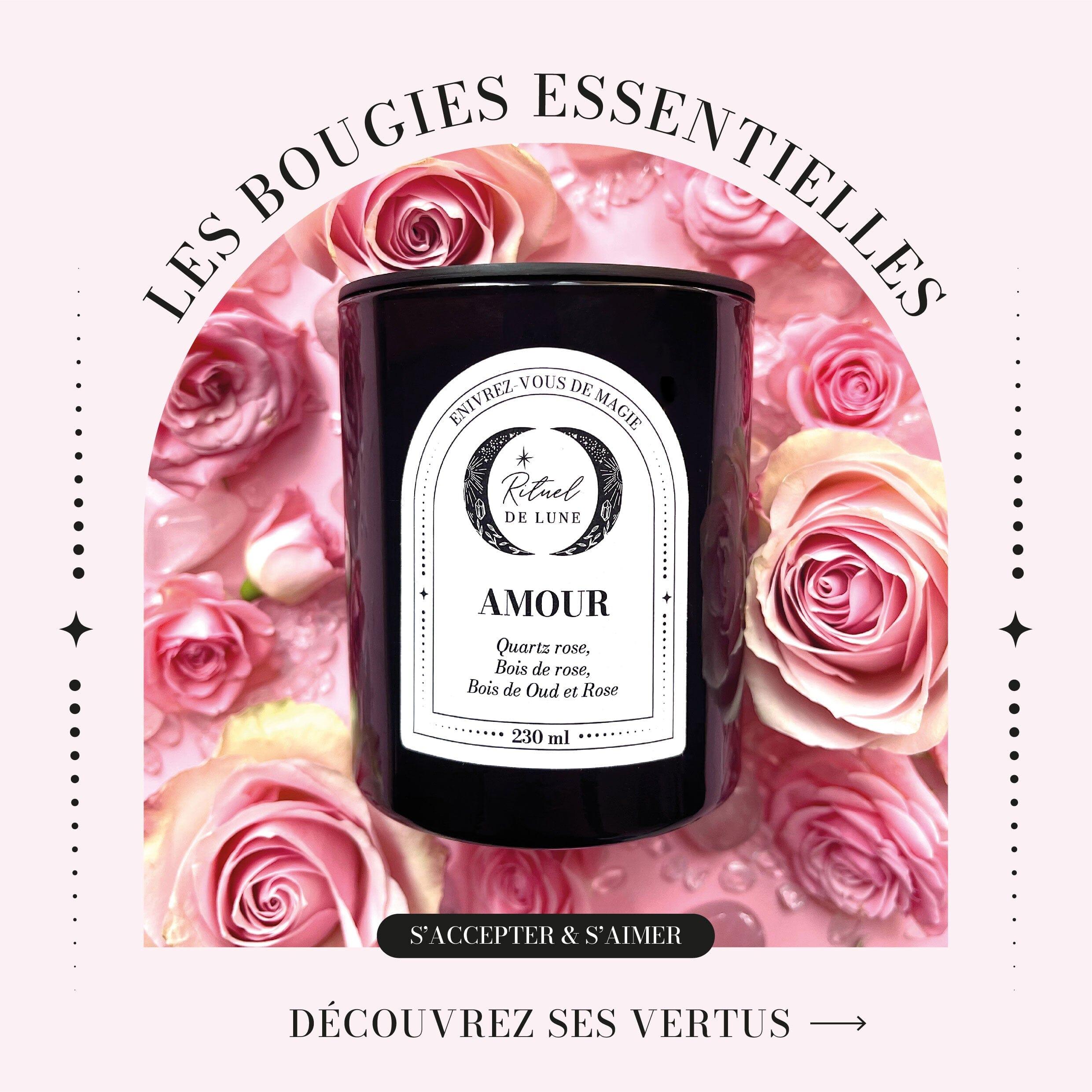 La Bougie Amour Rituel De Lune, s’aimer et s’accepter. | Rituel de Lune