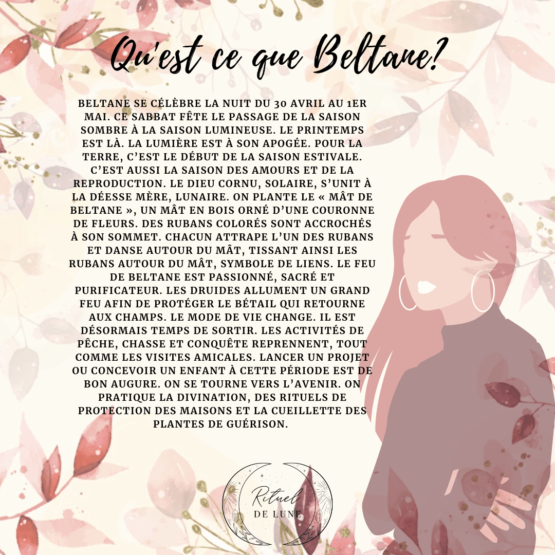 Le sabbat: Beltane | Rituel de Lune