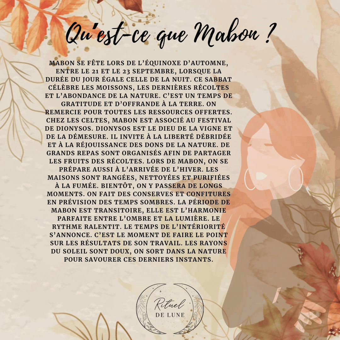 Le sabbat: Mabon | Rituel de Lune