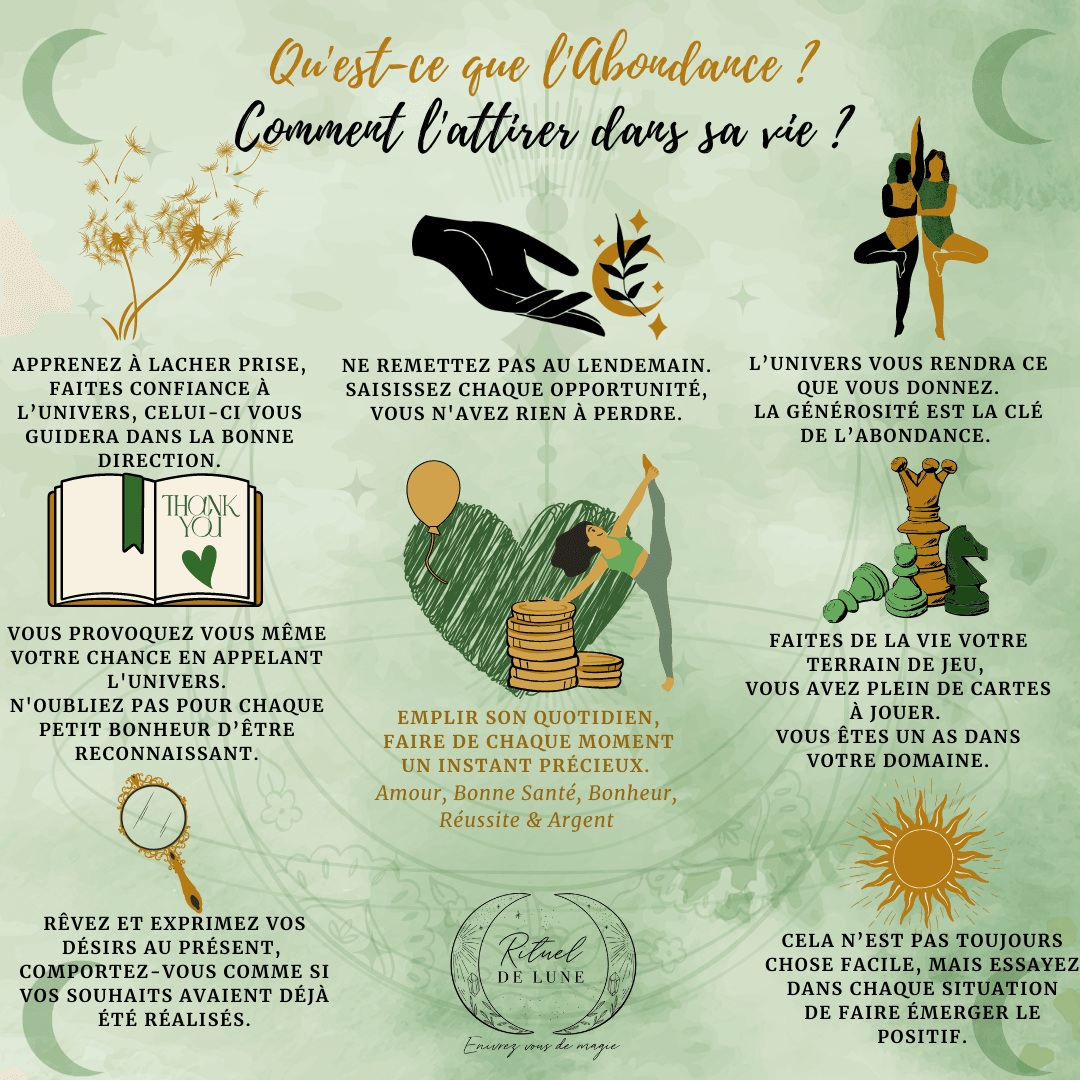 Qu’est-ce que l’abondance et comment l’attirer dans sa vie ? | Rituel de Lune