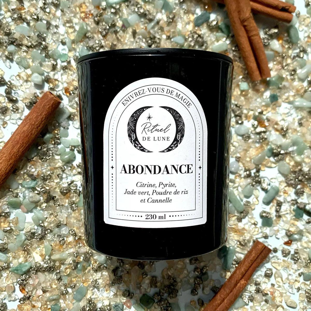 Rituel d'abondance avec la bougie Abondance Rituel De Lune | Rituel de Lune