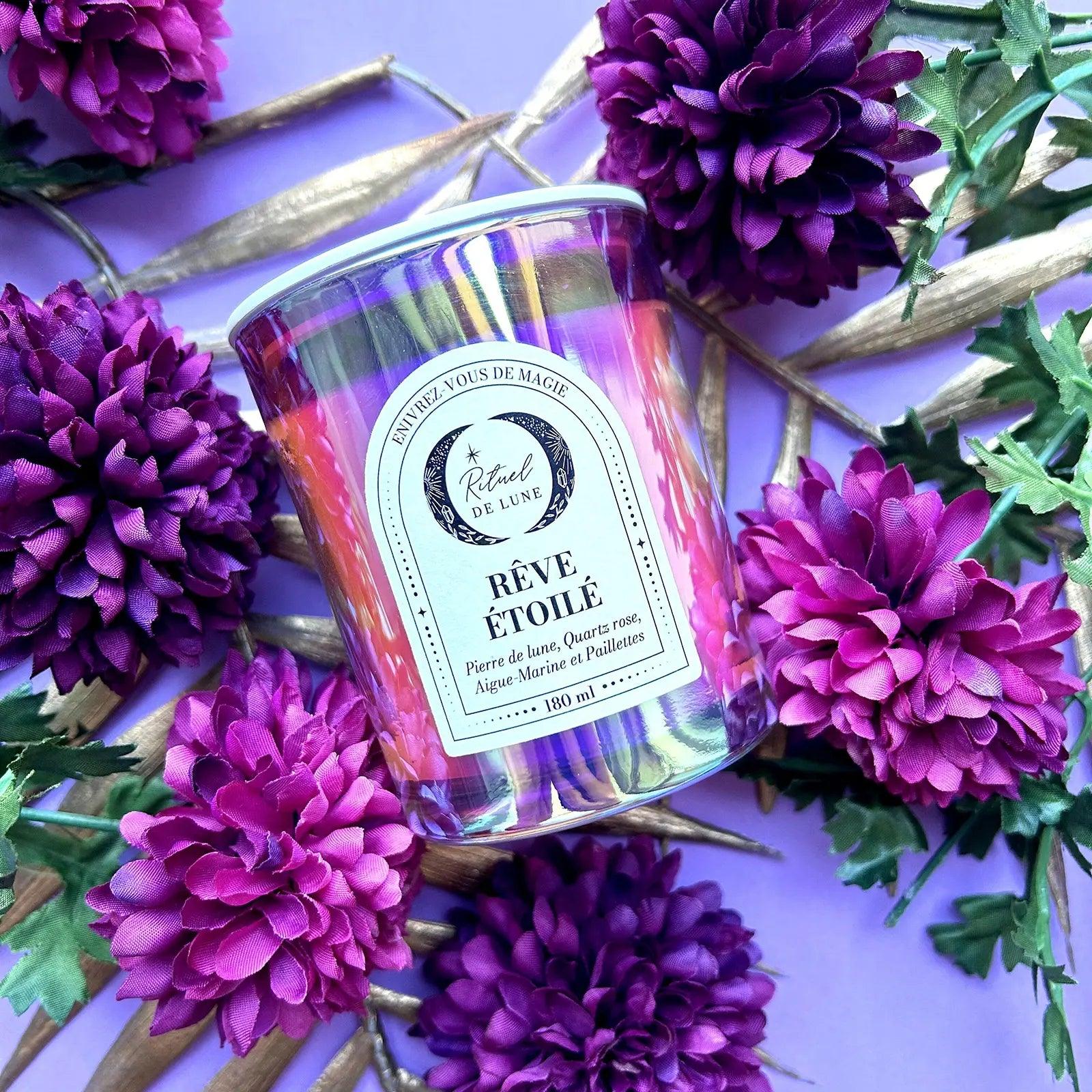 Rituel pour envoyer ses rêves vers les étoiles avec la bougie rêve étoilé Rituel De Lune | Rituel de Lune