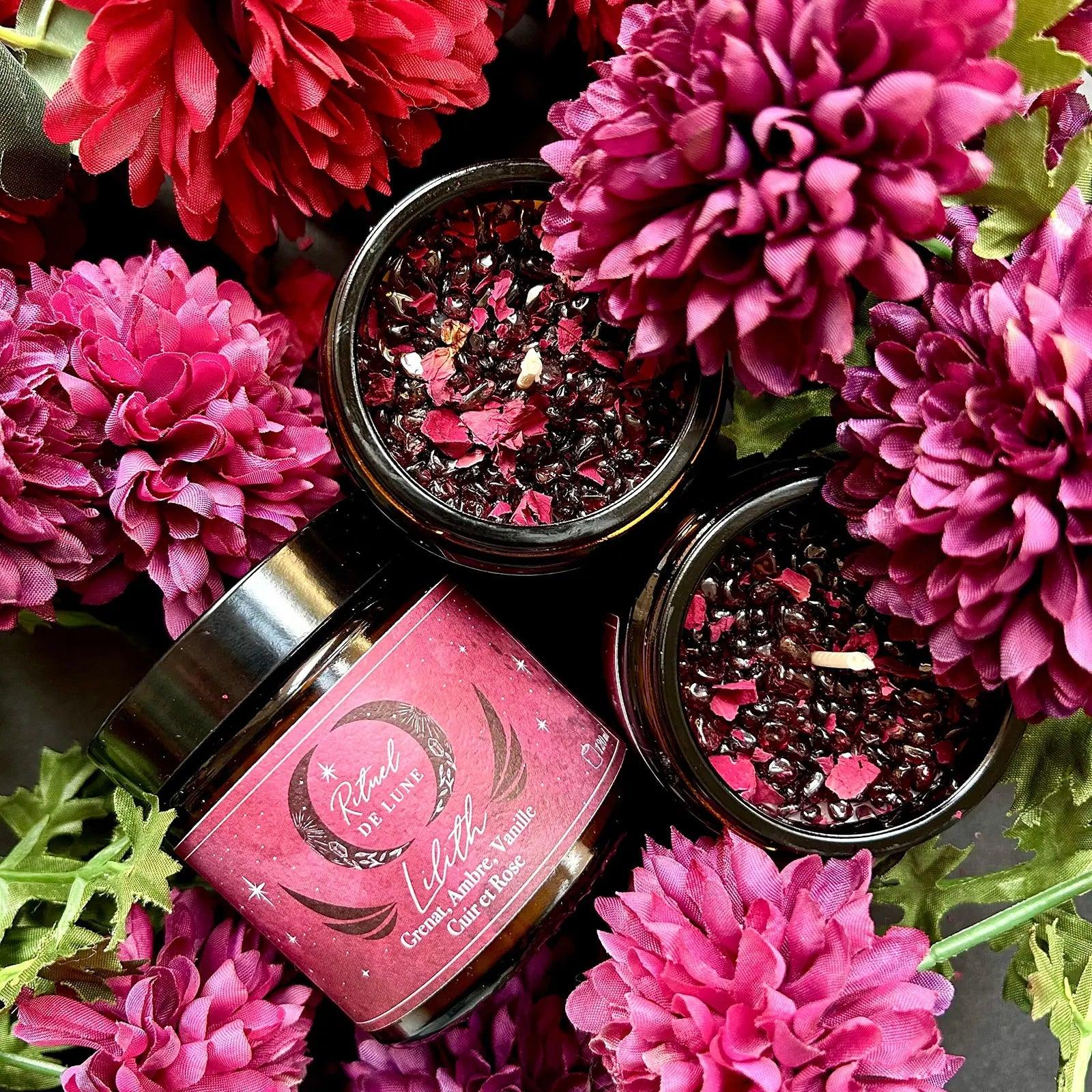 Rituel pour libérer sa féminité avec la bougie Lilith Rituel De Lune | Rituel de Lune