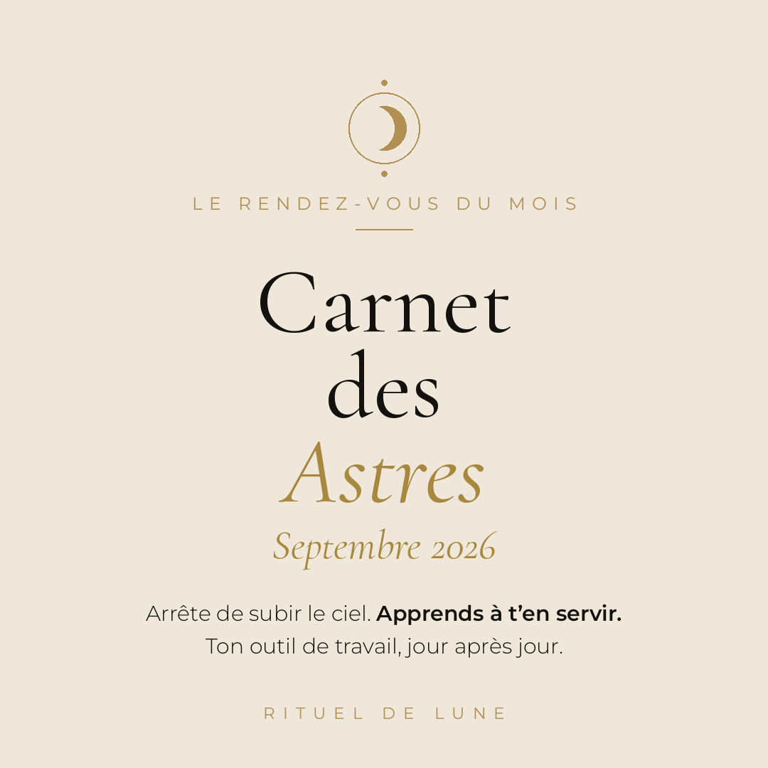 Carnet des astres Septembre