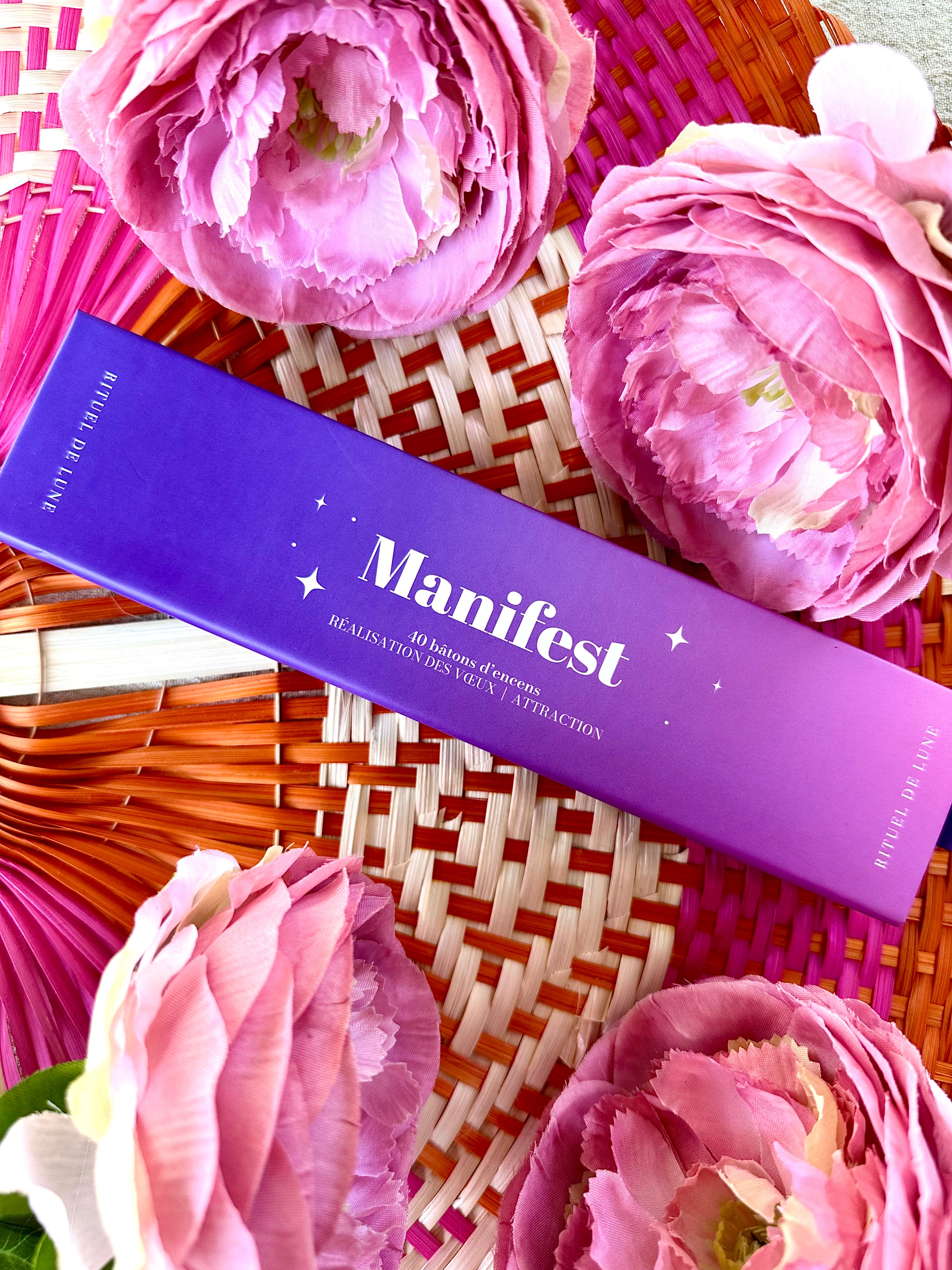 Encens Manifest. Manifestez vos vœux et vos désirs