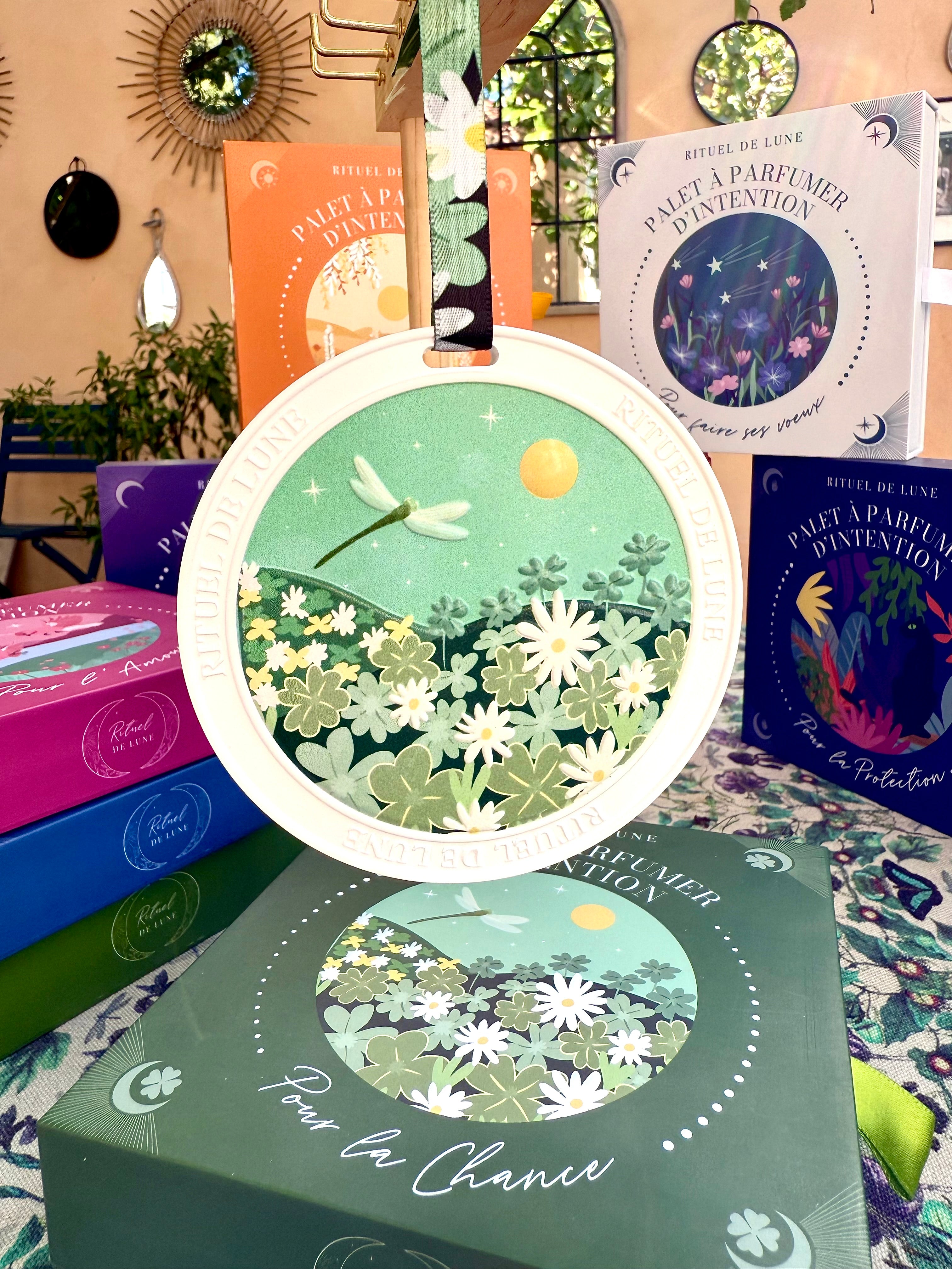 Palet à parfumer d’intention pour la chance