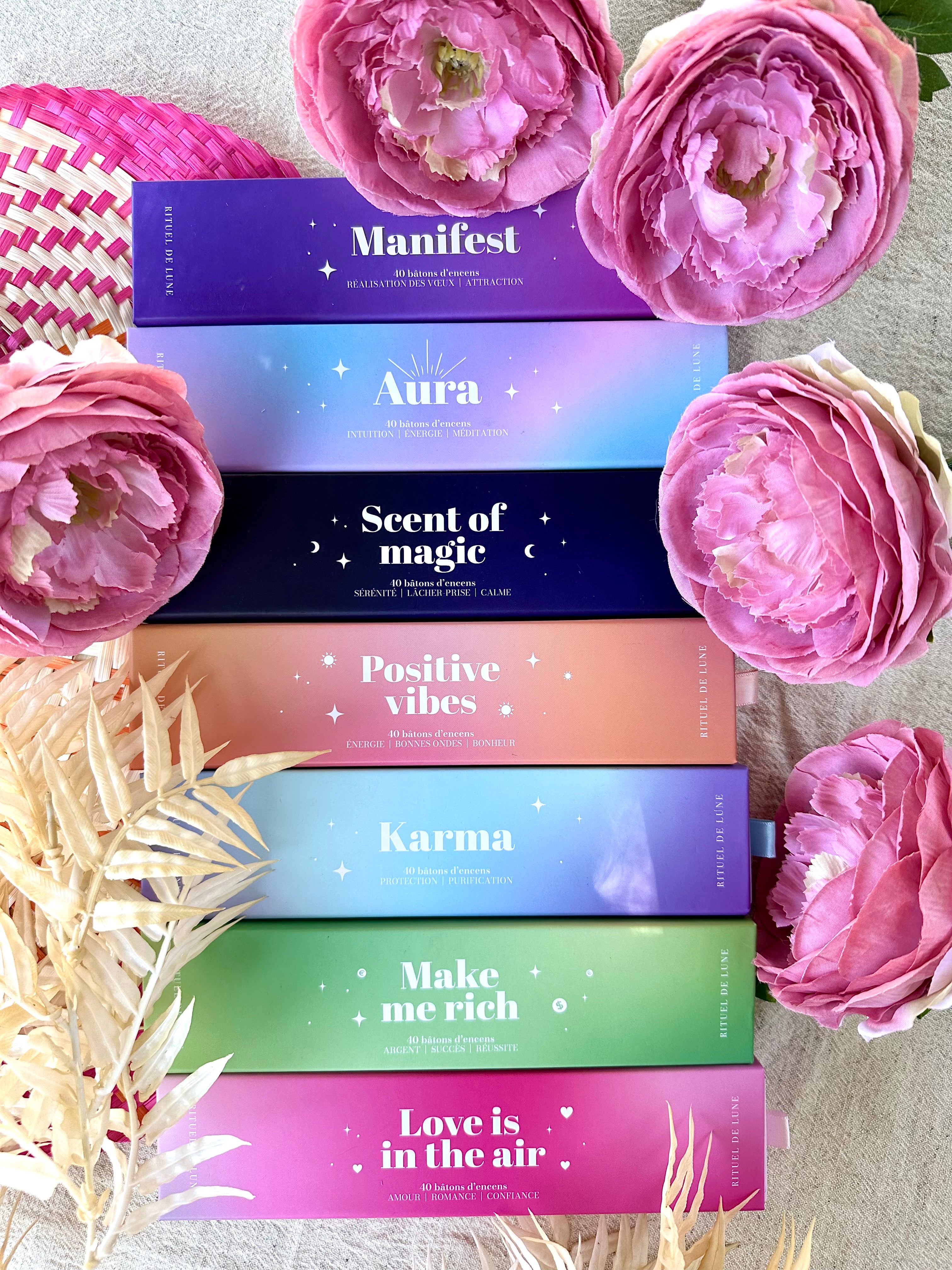 Encens Aura. Augmenter votre taux vibratoire et méditez