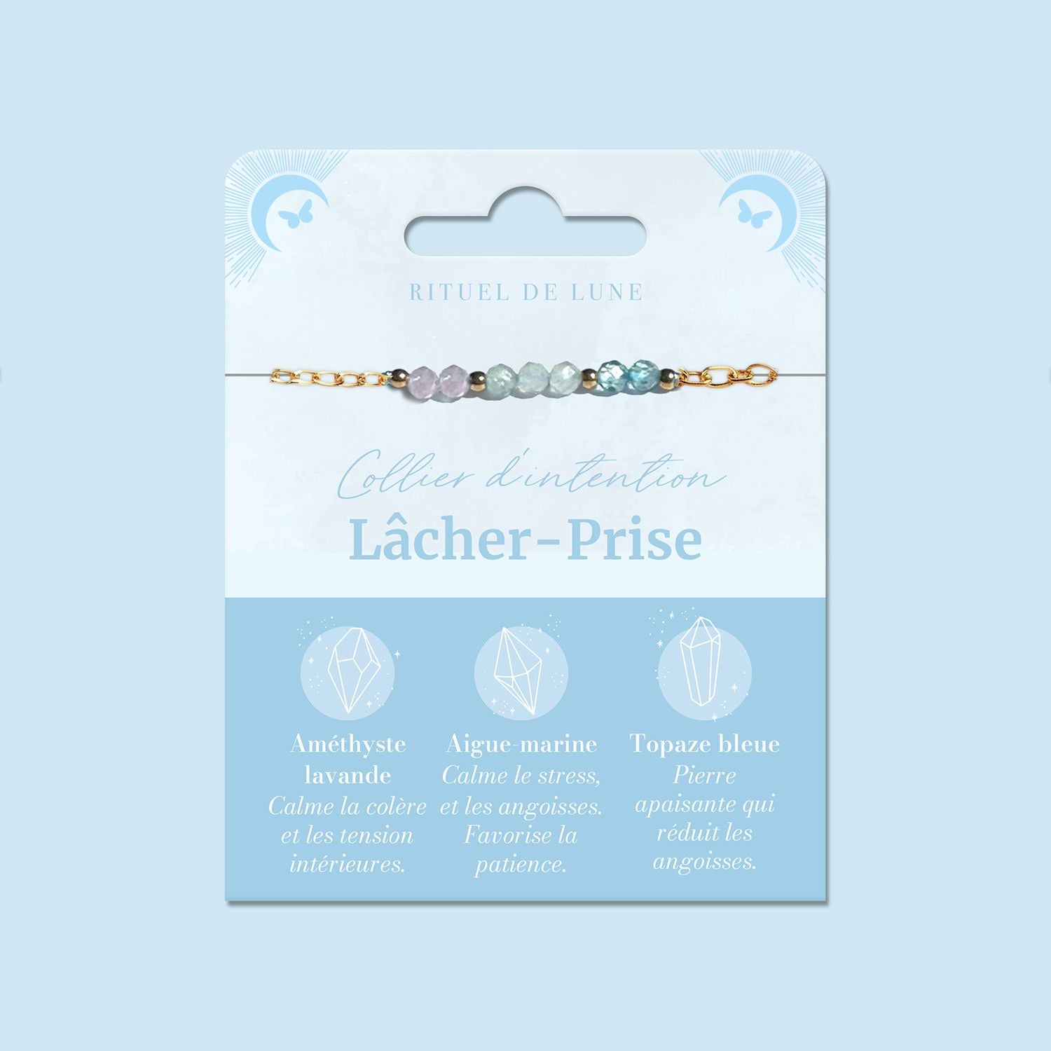 Collier intention lâcher-prise
