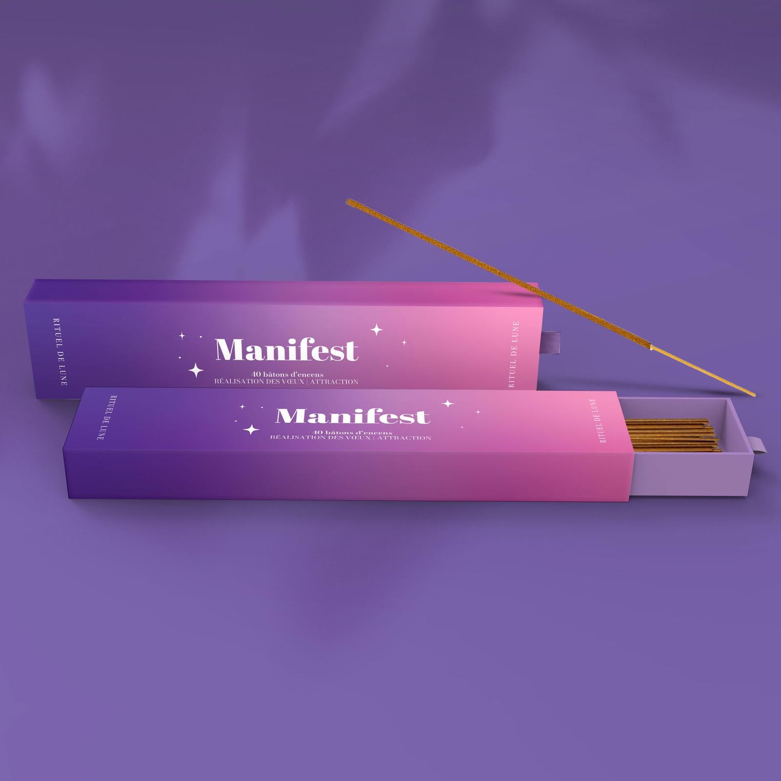 Encens Manifest. Manifestez vos vœux et vos désirs