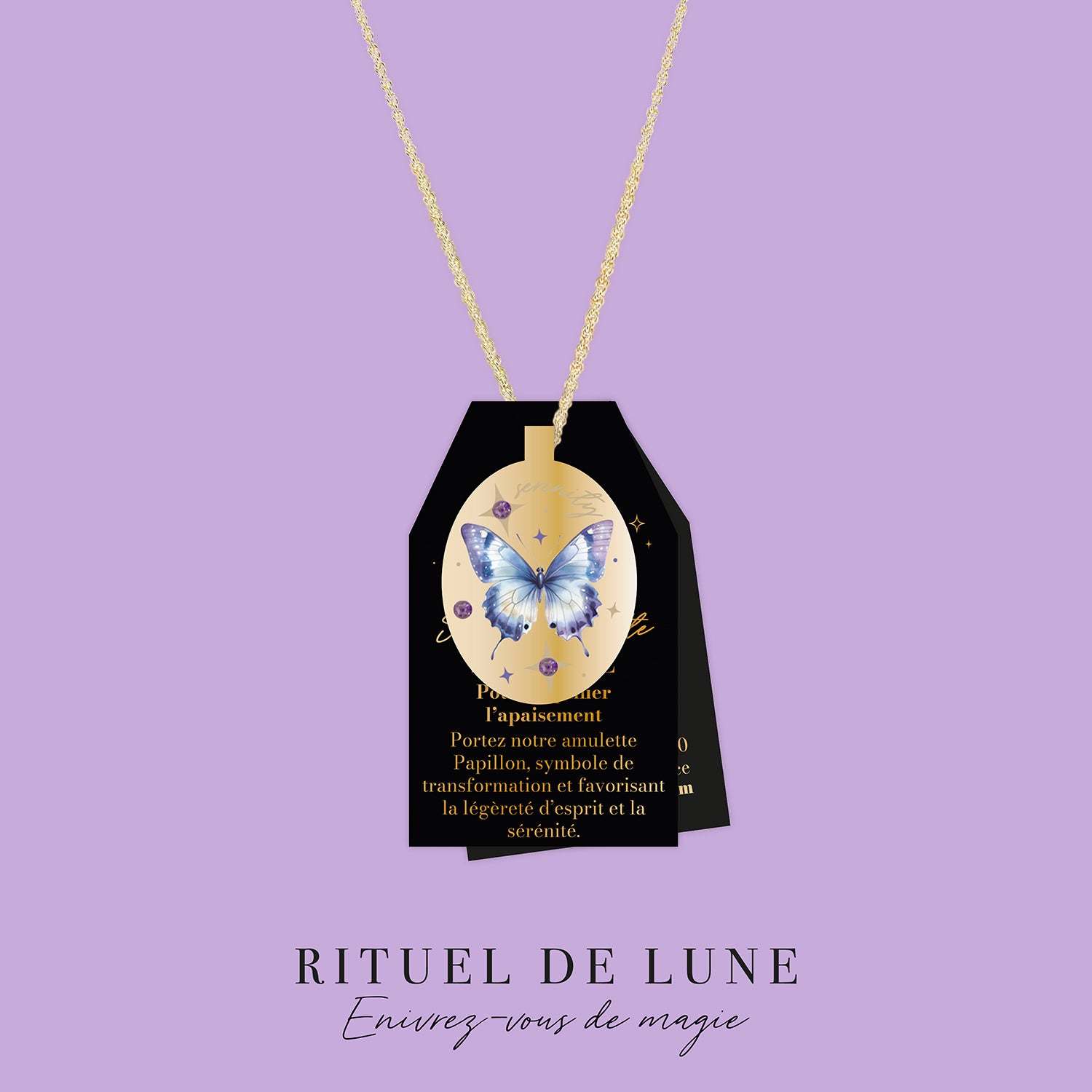 Sautoir Amulette Sérénité