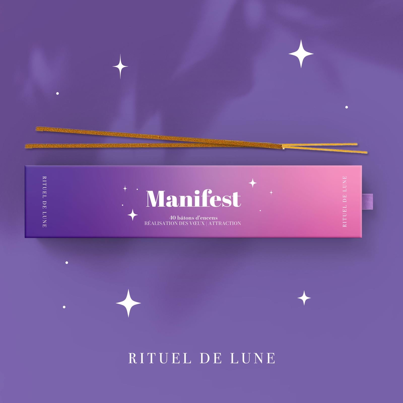 Encens Manifest. Manifestez vos vœux et vos désirs