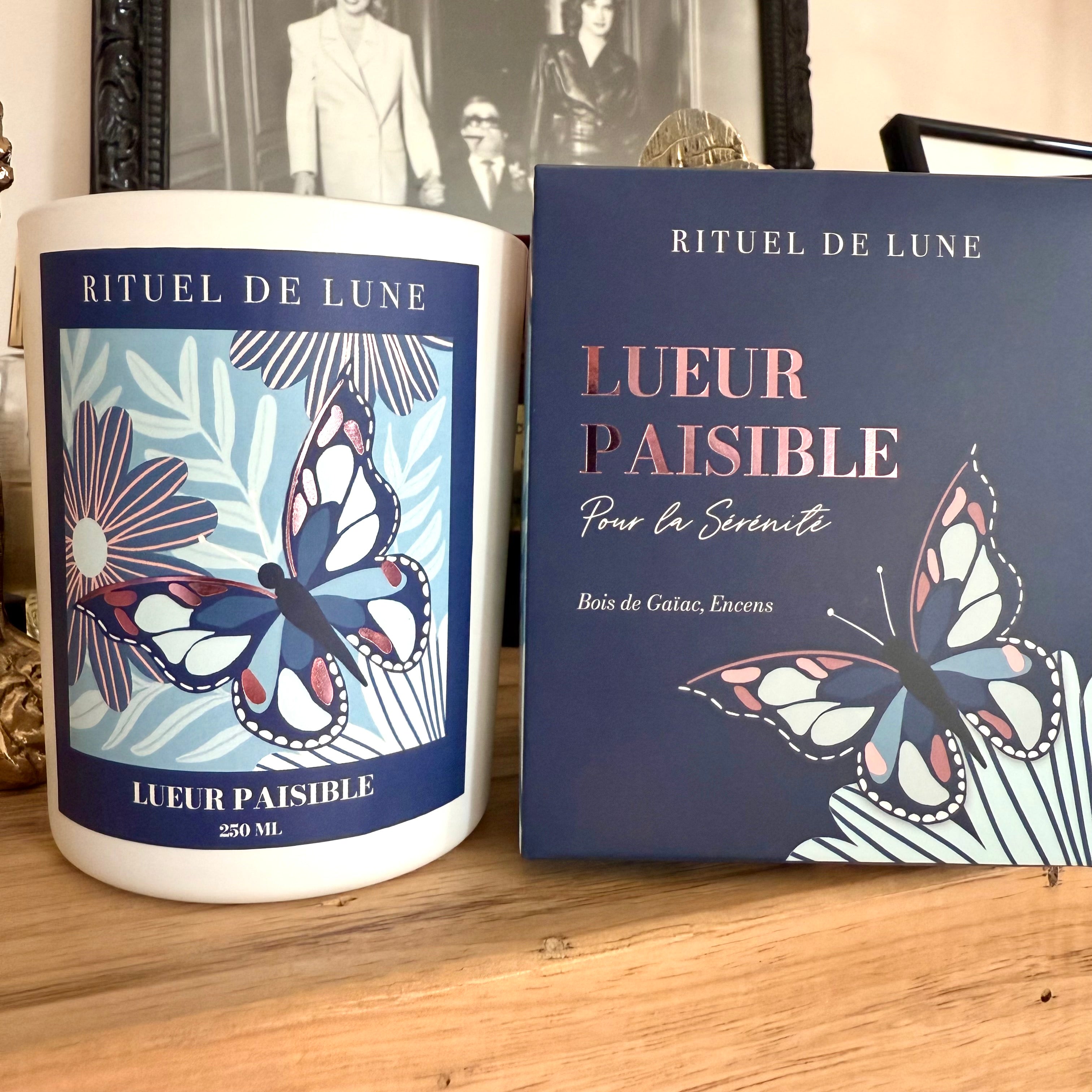 Bougie "Lueur Paisible" pour la sérénité - 250ml