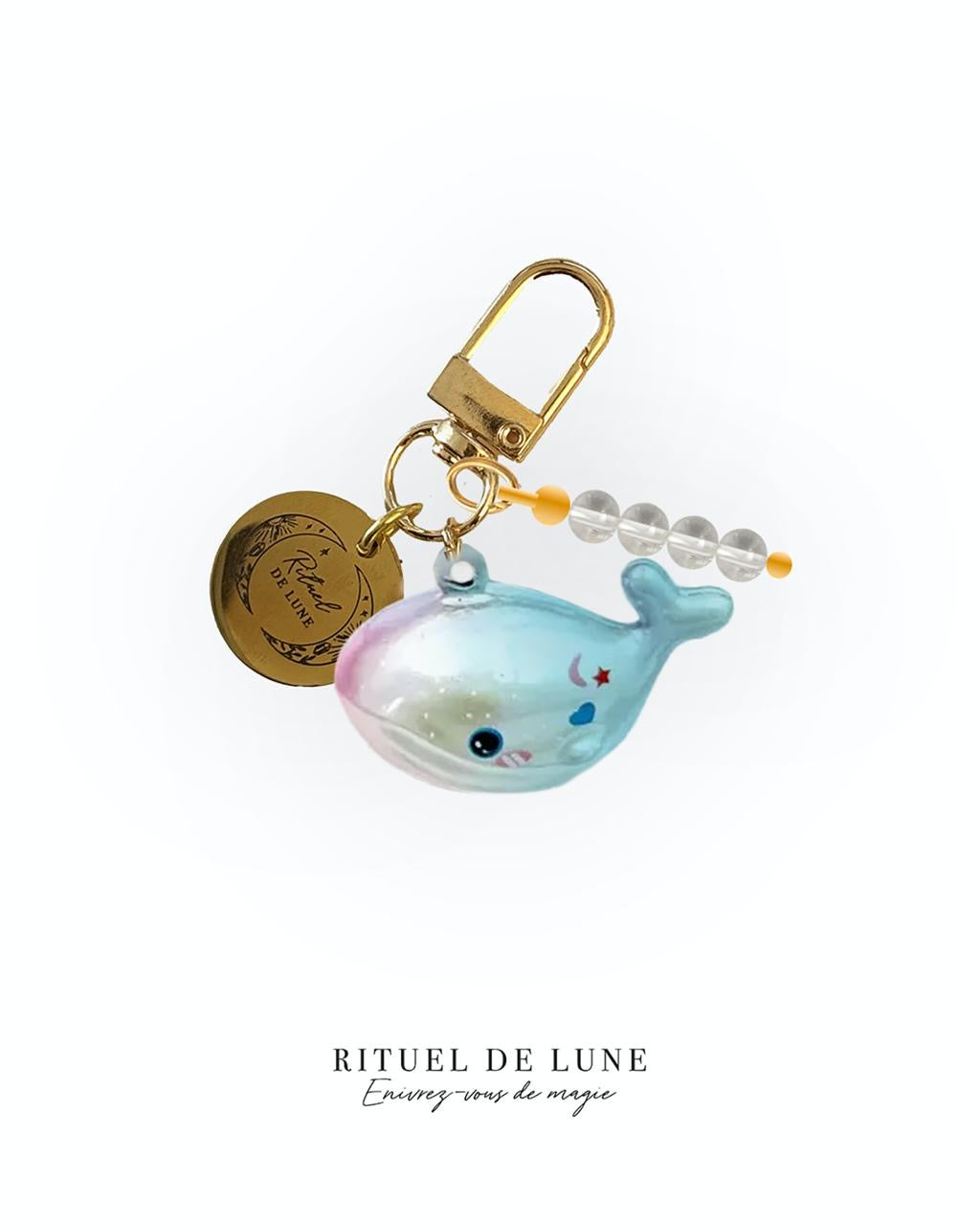 Gri-gri baleine enchantée Maneki Kujira
