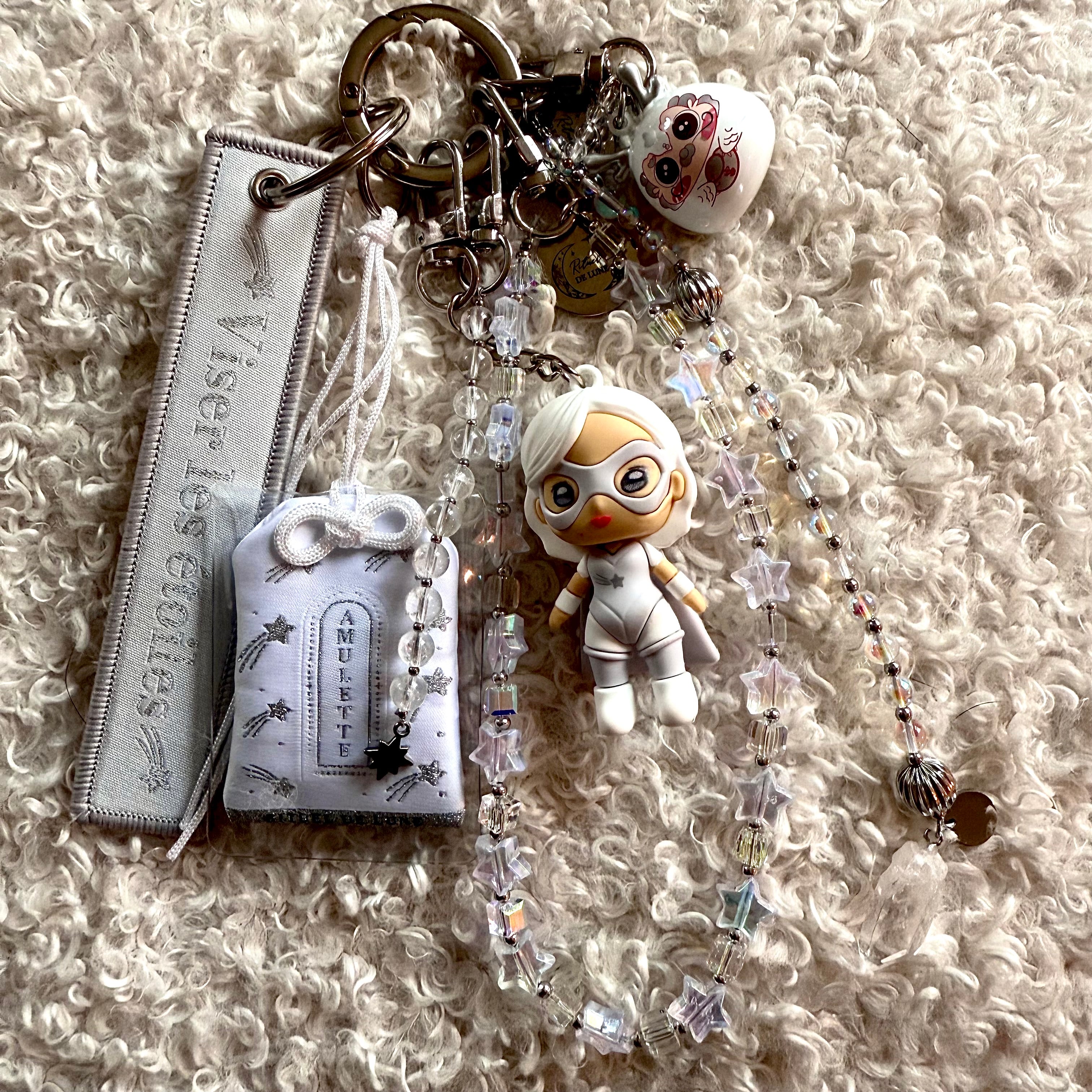 ❄️ Grigri de Sac “Vœux de Neige” – Edition Limitée 50 exemplaires Rituel de Lune