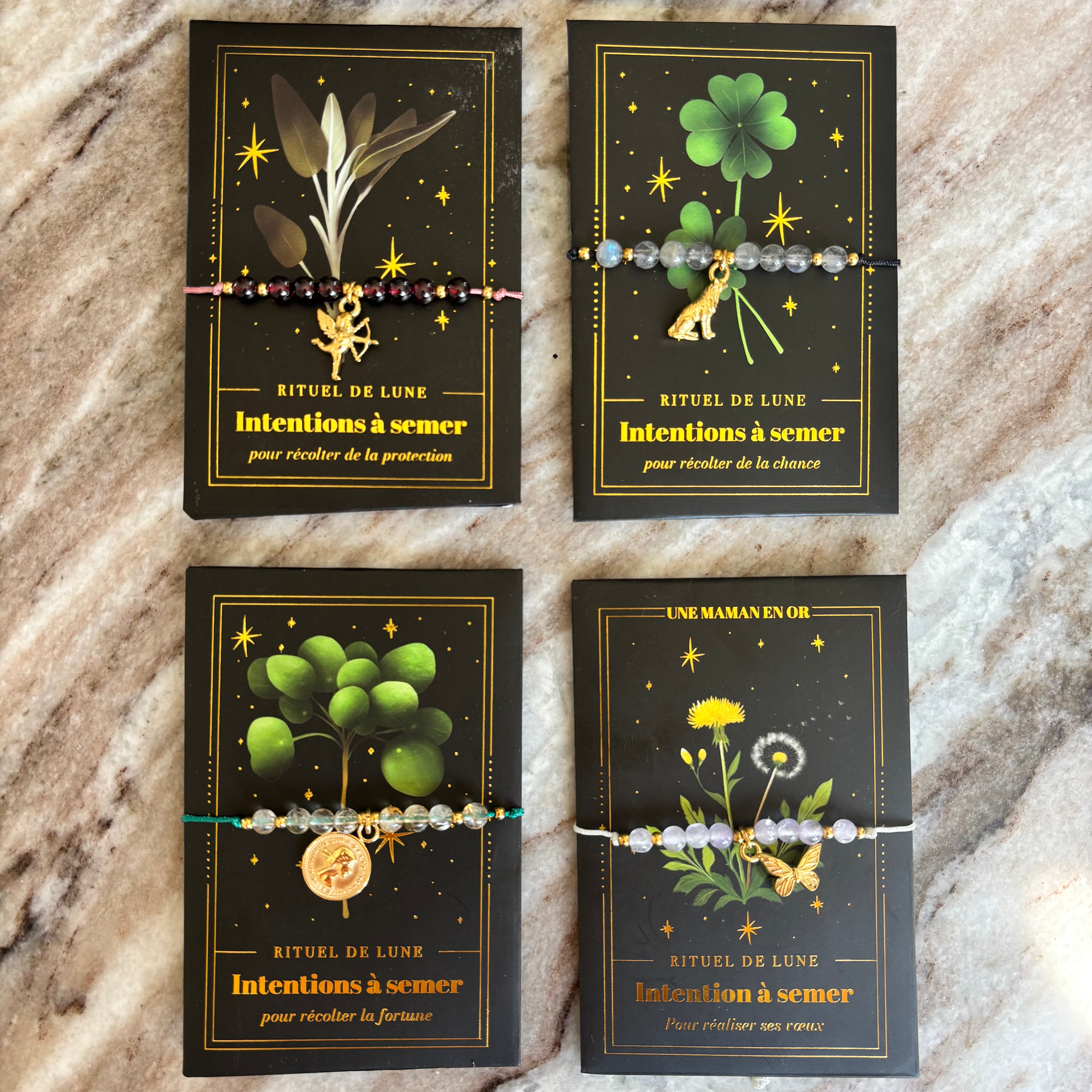 Bracelet Amulette du Destin – Intentions à Semer