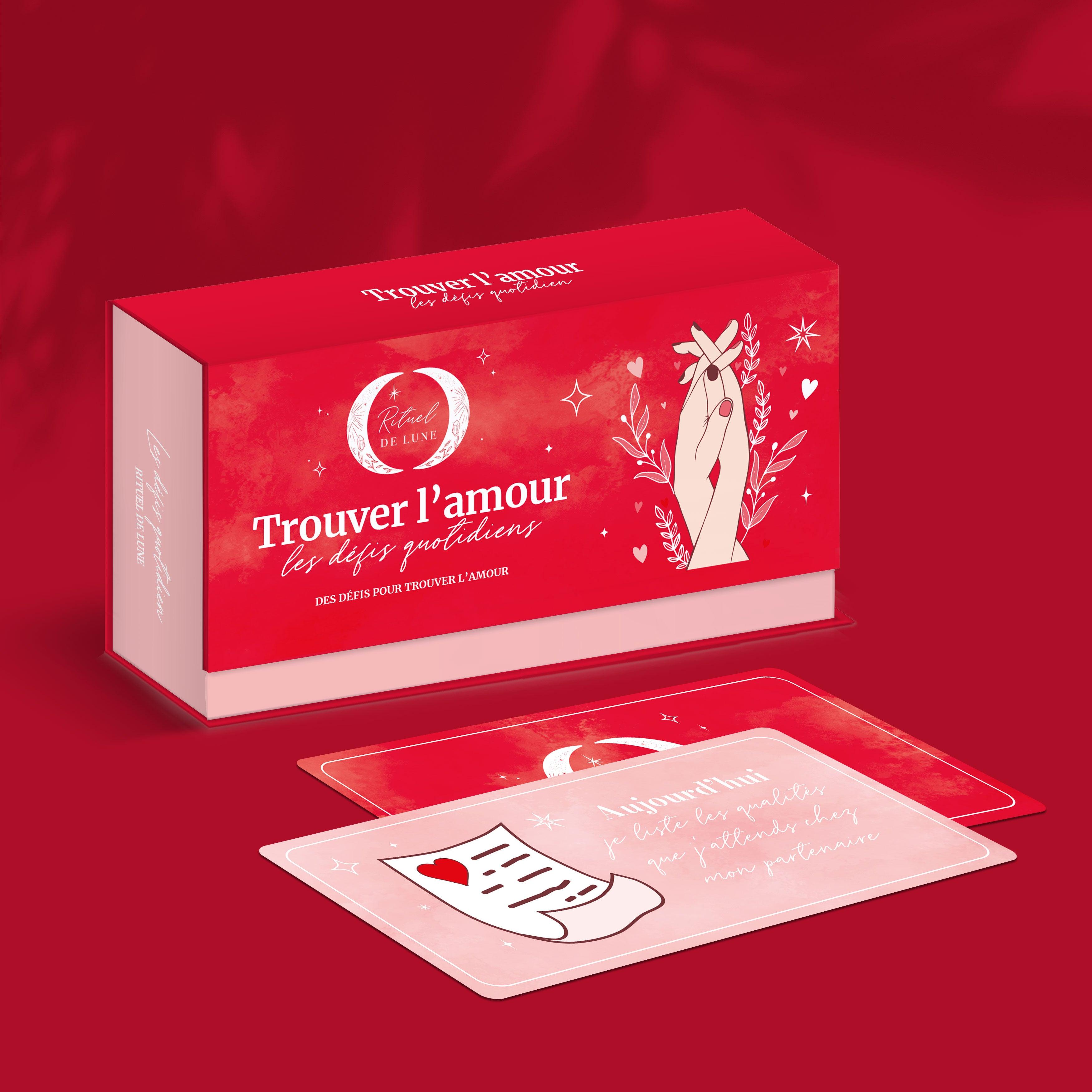 Défis quotidiens pour trouver l'amour, sortir de sa zone de confort • Rituel de Lune