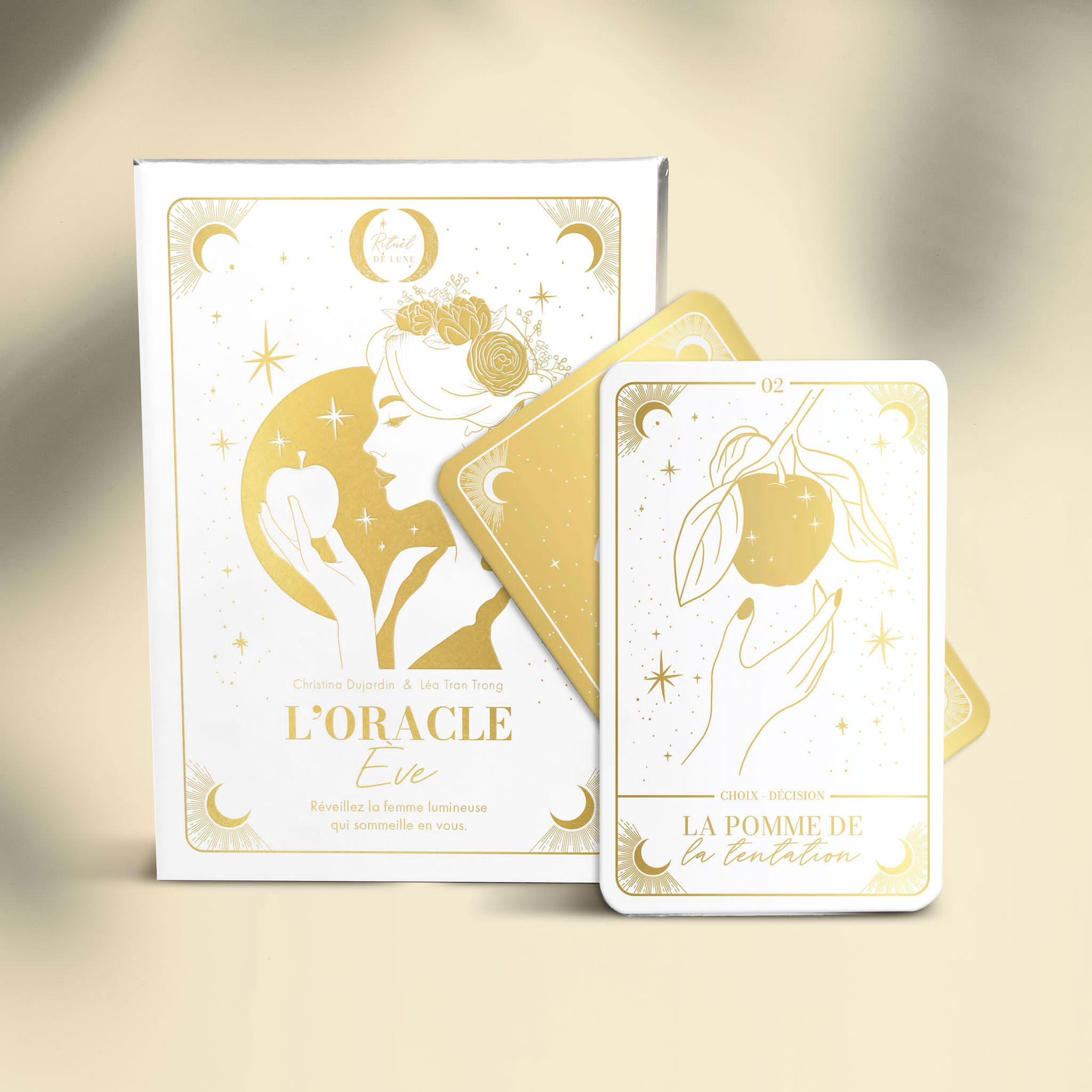 Précommande ORACLE D'ÈVE - Réveillez la femme lumineuse qui sommeille en vous. • Rituel de Lune