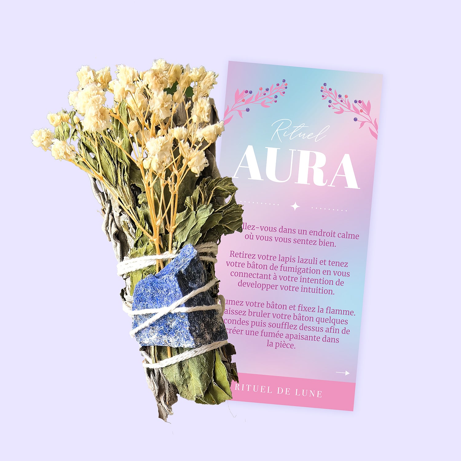 Rituel De Fumigation : Aura. Pour renforcer son intuition et méditer...