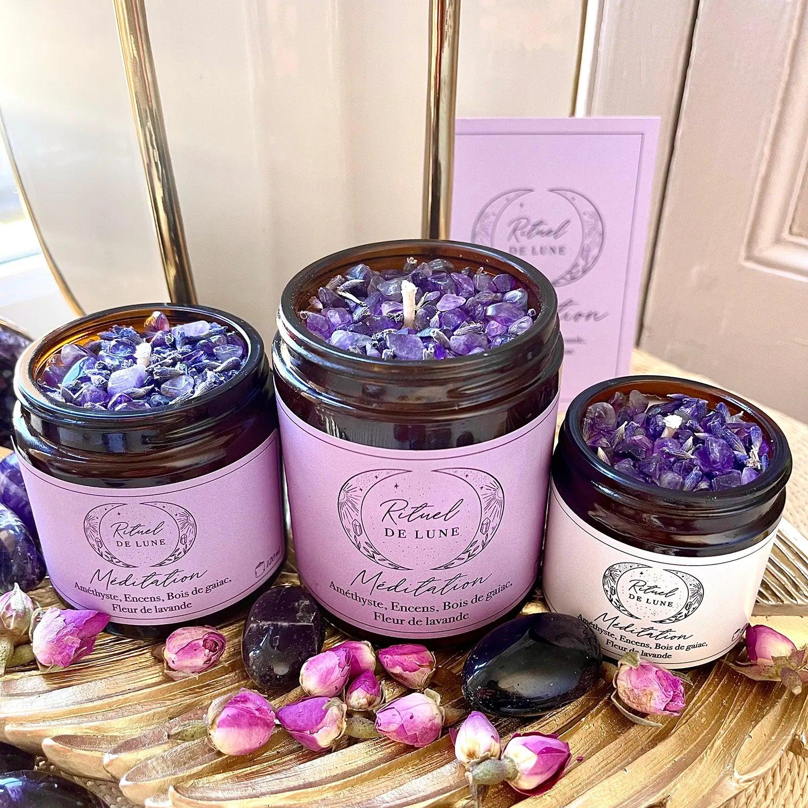 Bougie Essentielle MEDITATION • Rituel de Lune