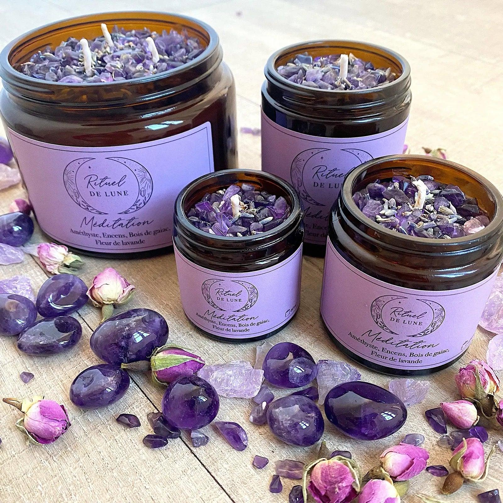 Bougie Essentielle MEDITATION • Rituel de Lune