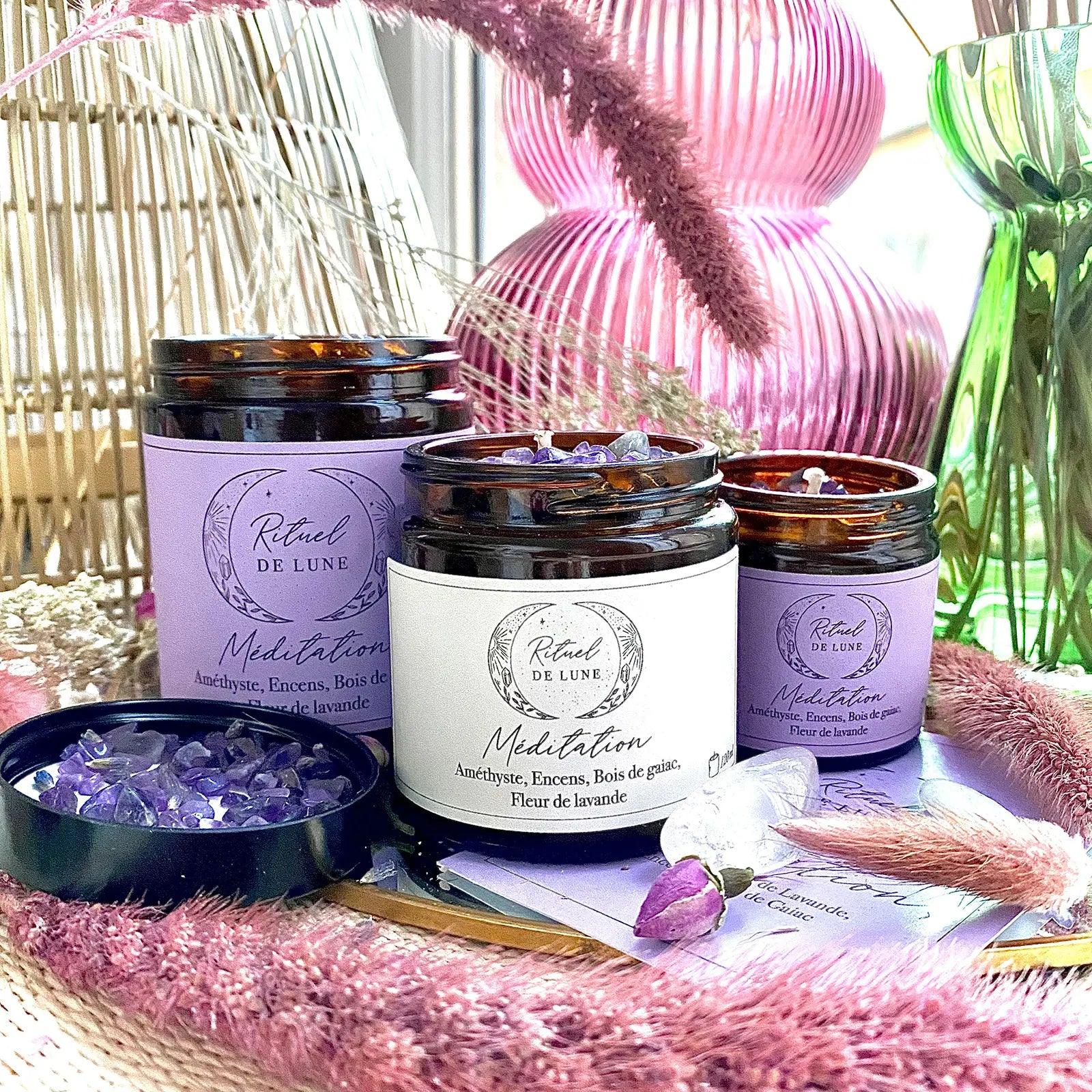 Bougie Essentielle MEDITATION • Rituel de Lune