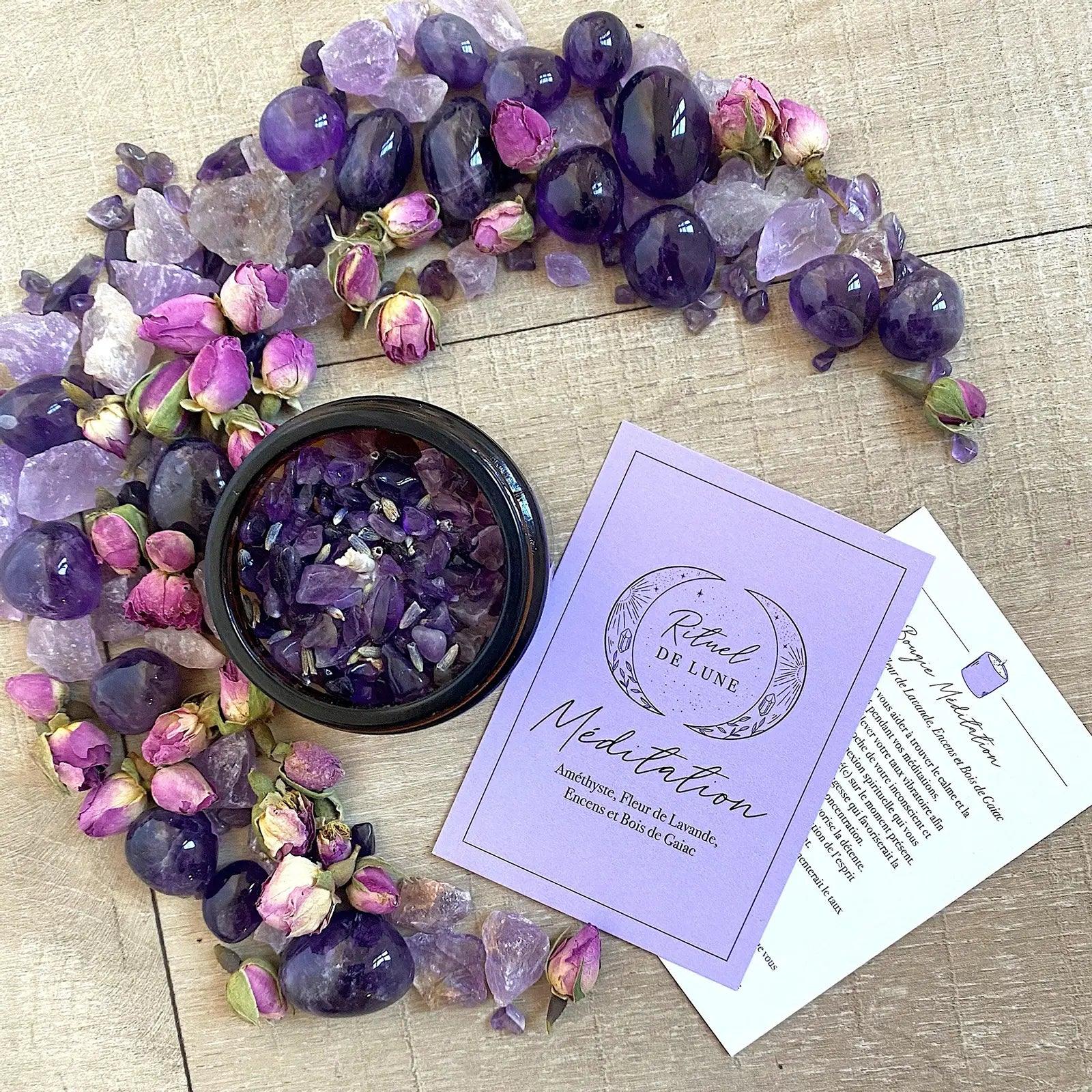 Bougie Essentielle MEDITATION • Rituel de Lune