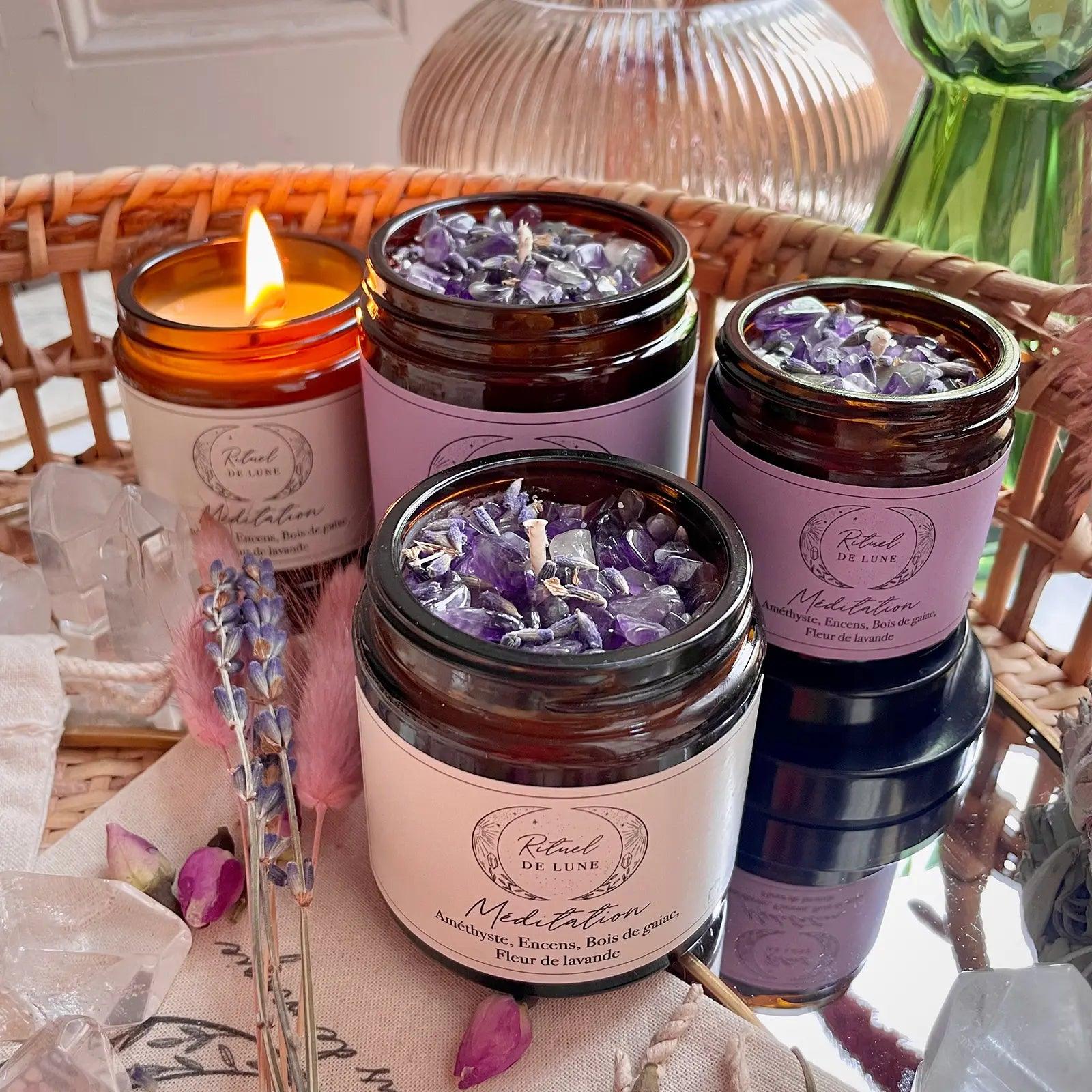 Bougie Essentielle MEDITATION • Rituel de Lune