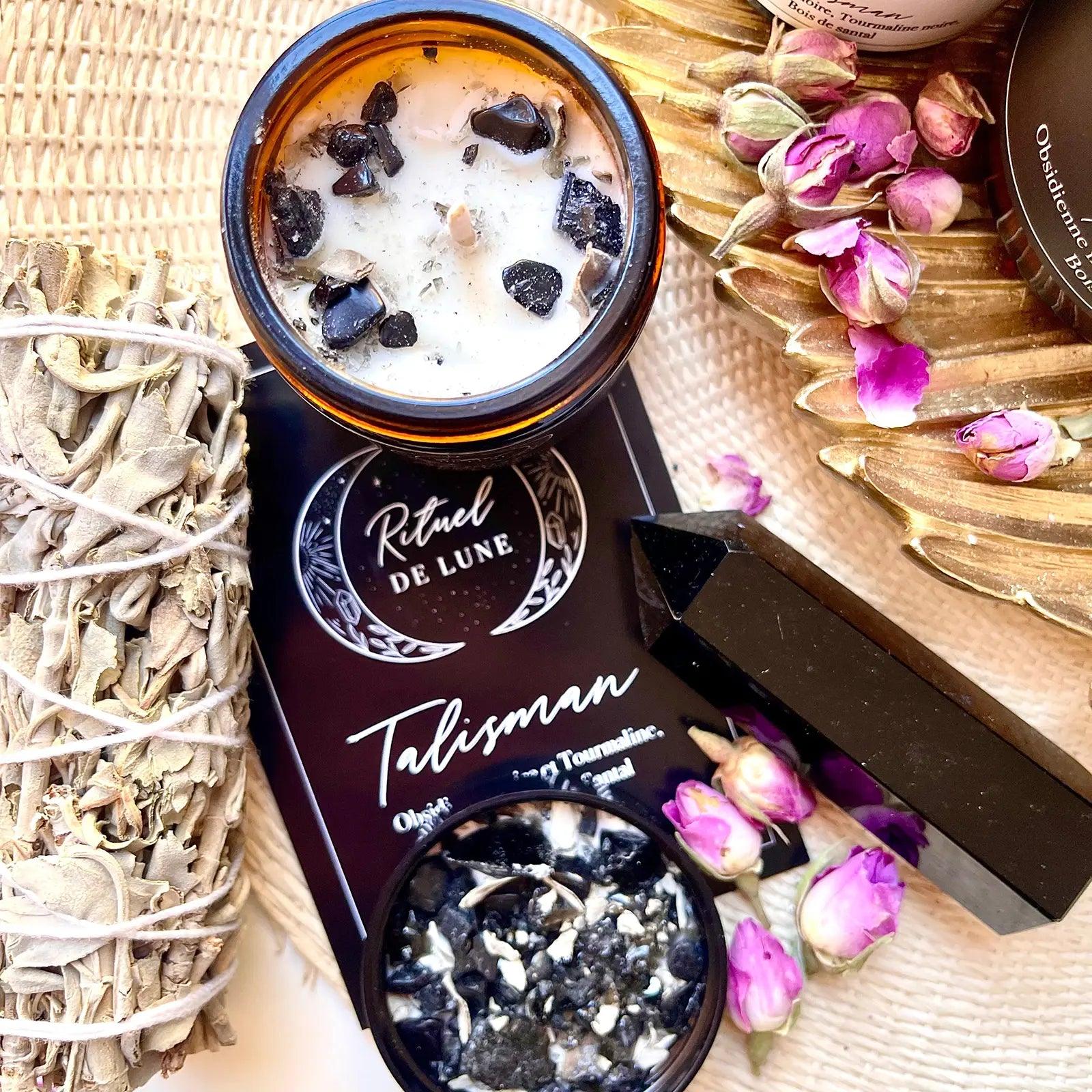 Bougie Essentielle TALISMAN • Rituel de Lune