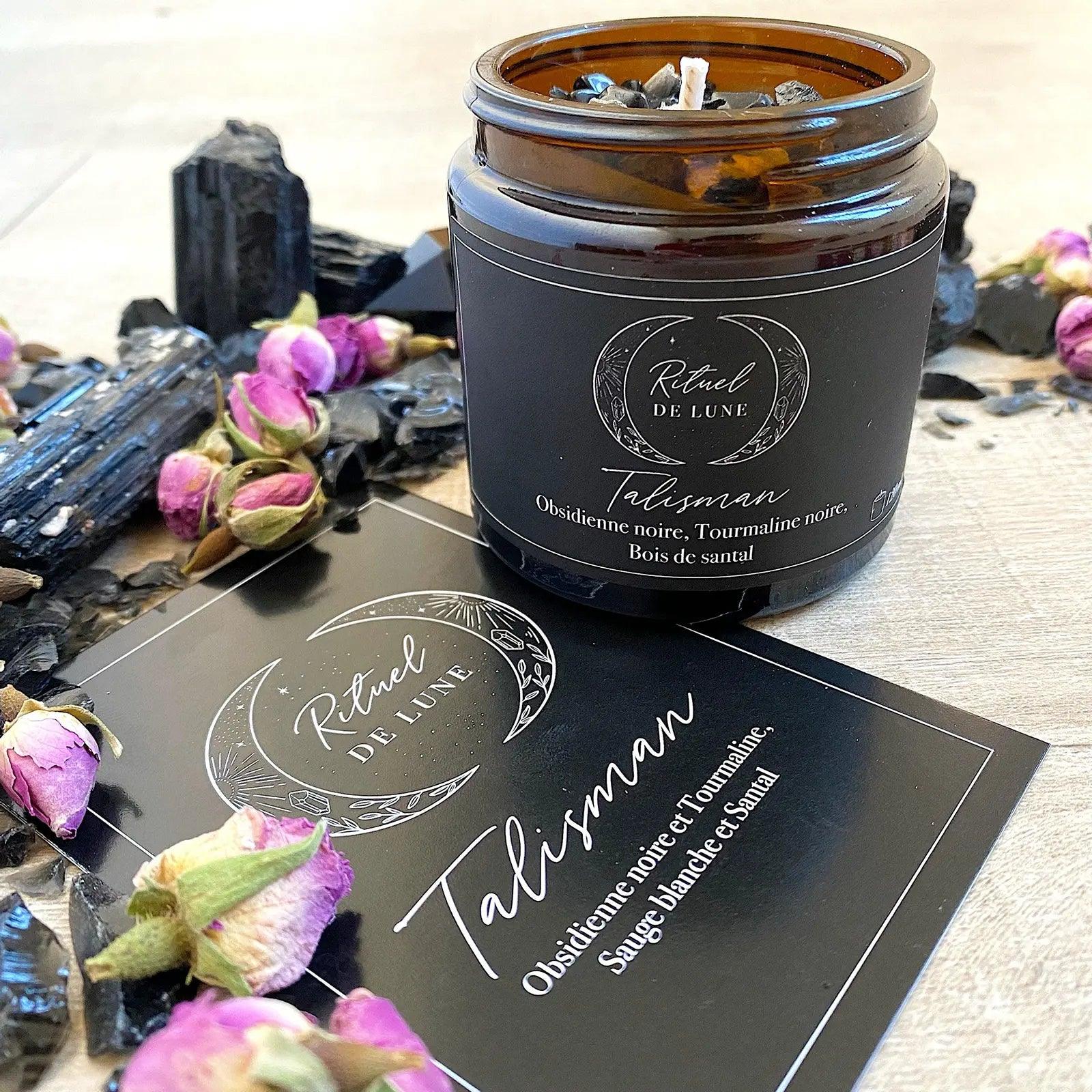 Bougie Essentielle TALISMAN • Rituel de Lune