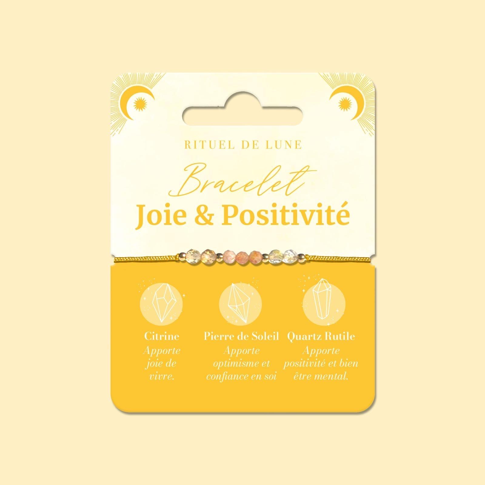 Bracelet Joie et positivité • Rituel de Lune