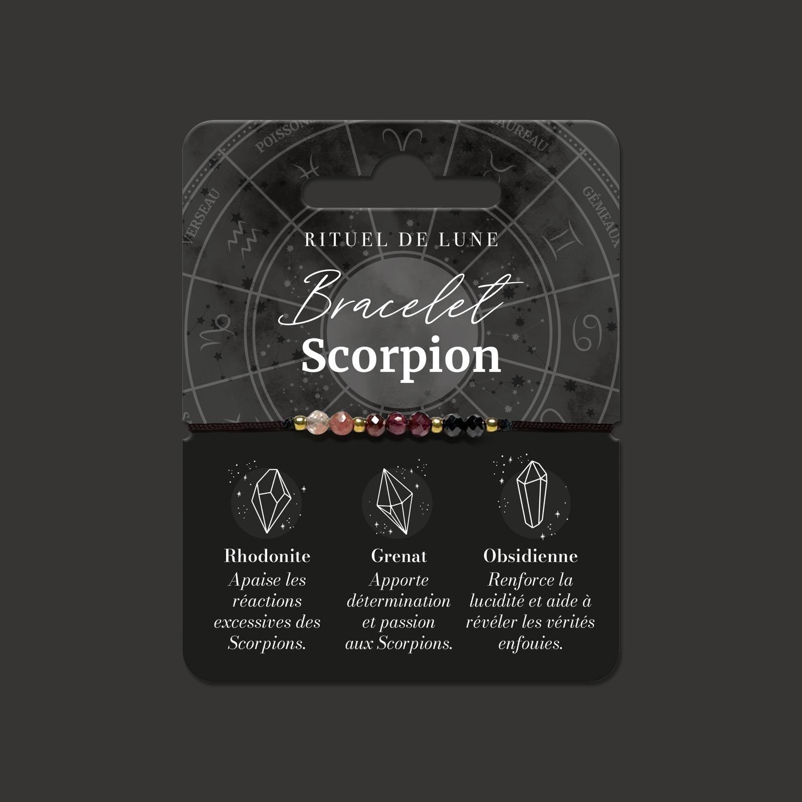 Bracelet Scorpion • Rituel de Lune