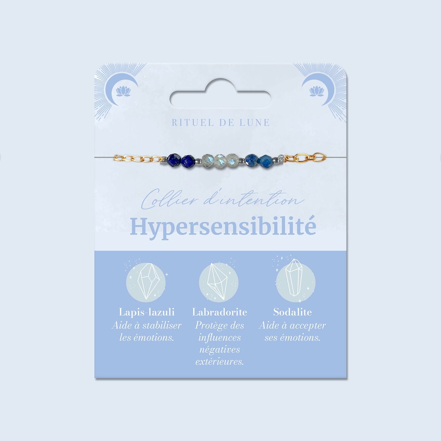 Collier d'intention hypersensibilité