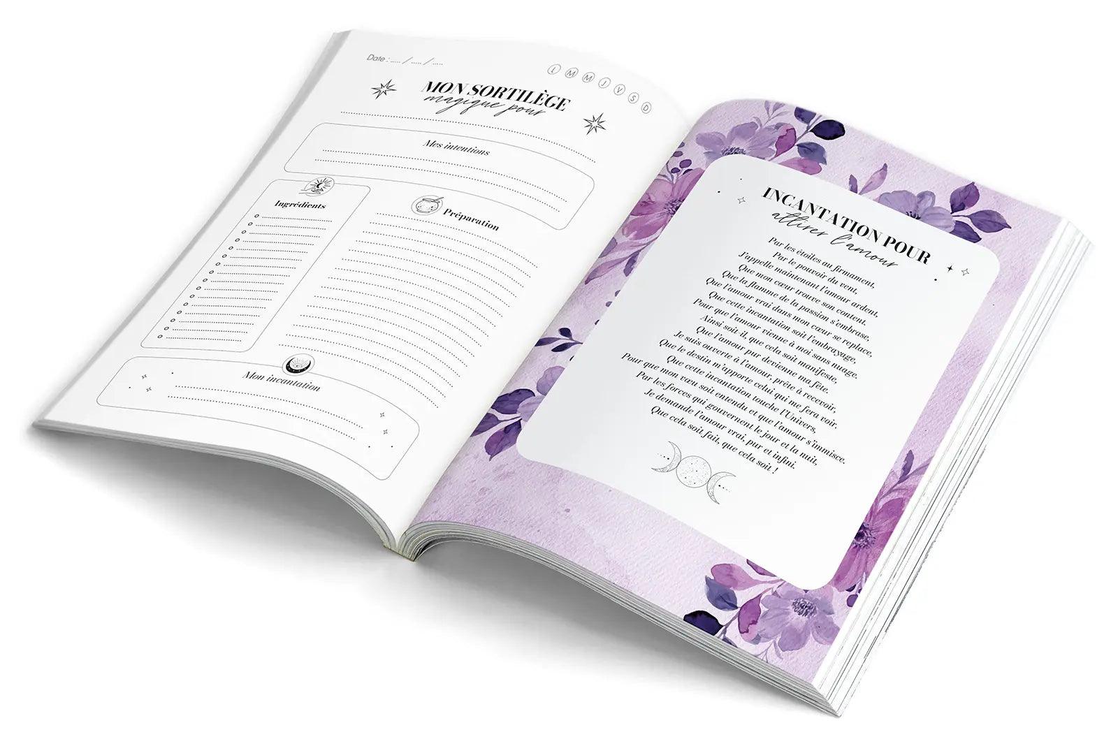 CARNET DE SORTILÈGES - Saupoudrez votre vie de magie • Rituel de Lune