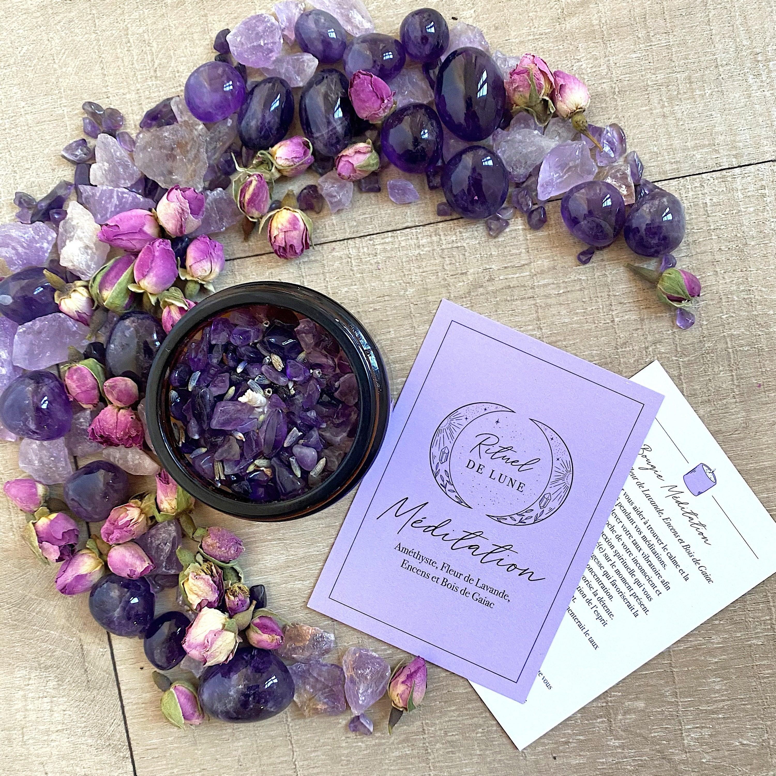 Bougie Essentielle MEDITATION • Rituel de Lune