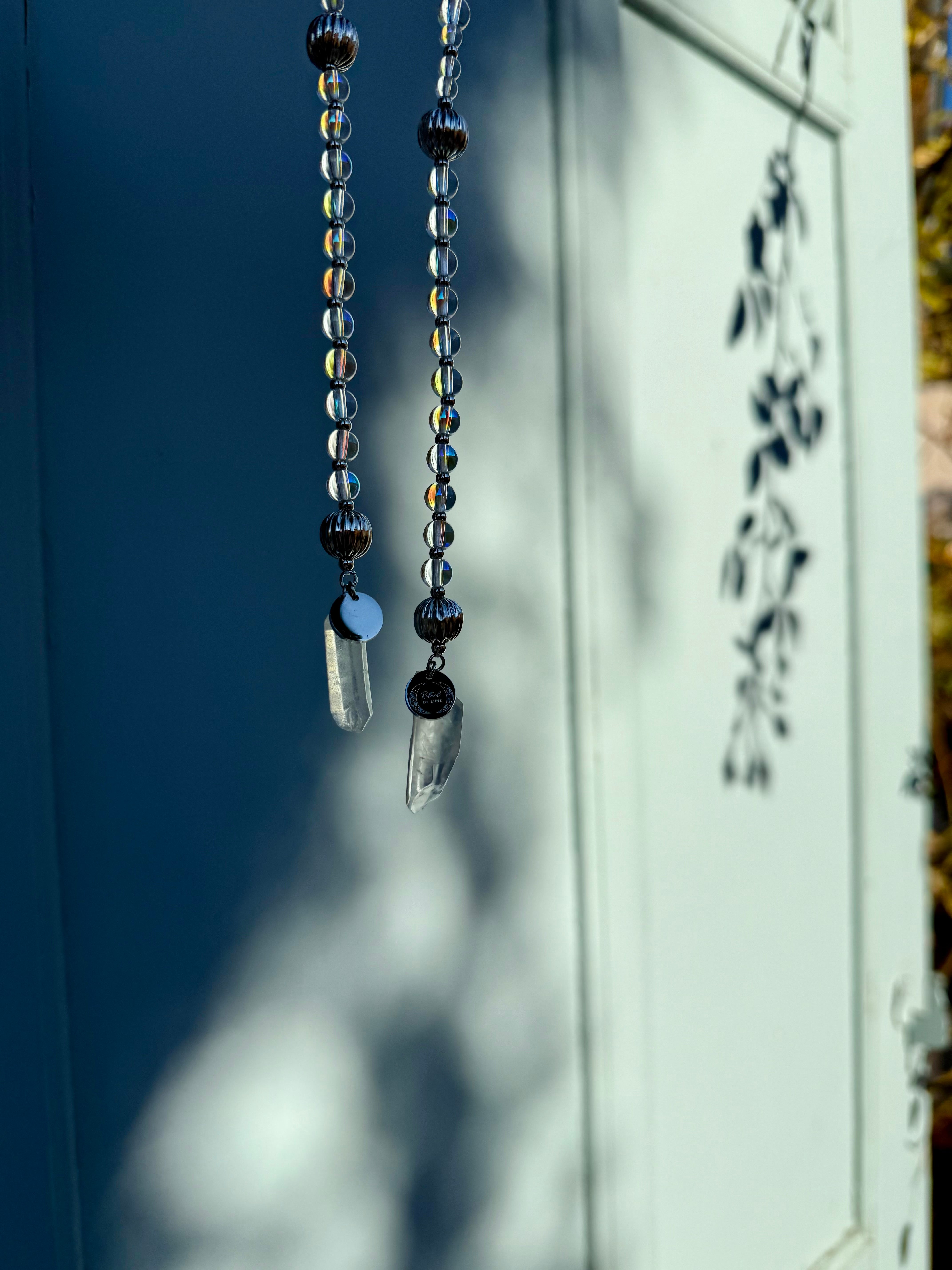 Pendule cristal Angel aura