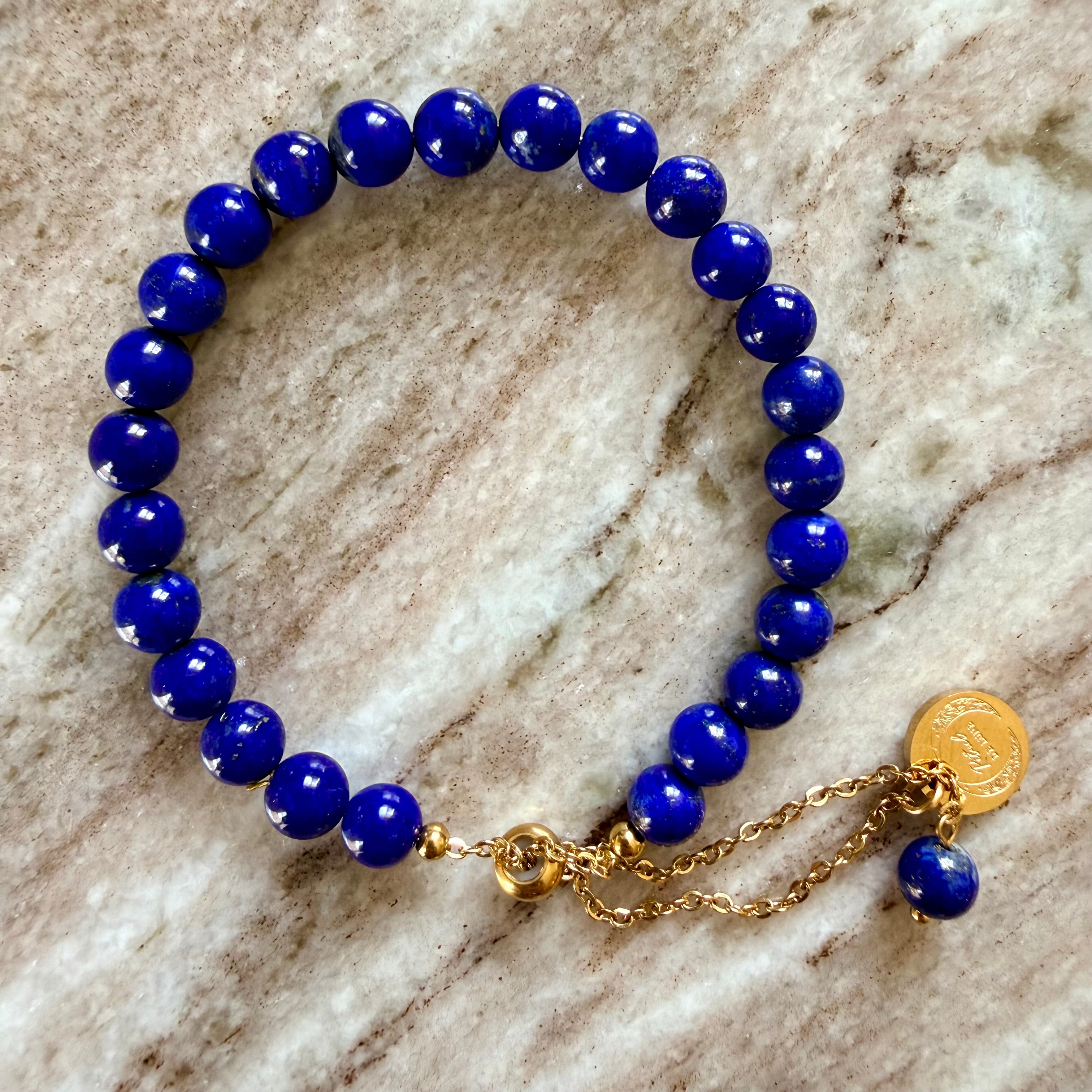 Bracelets en perles naturelles au choix - Calme & harmonie