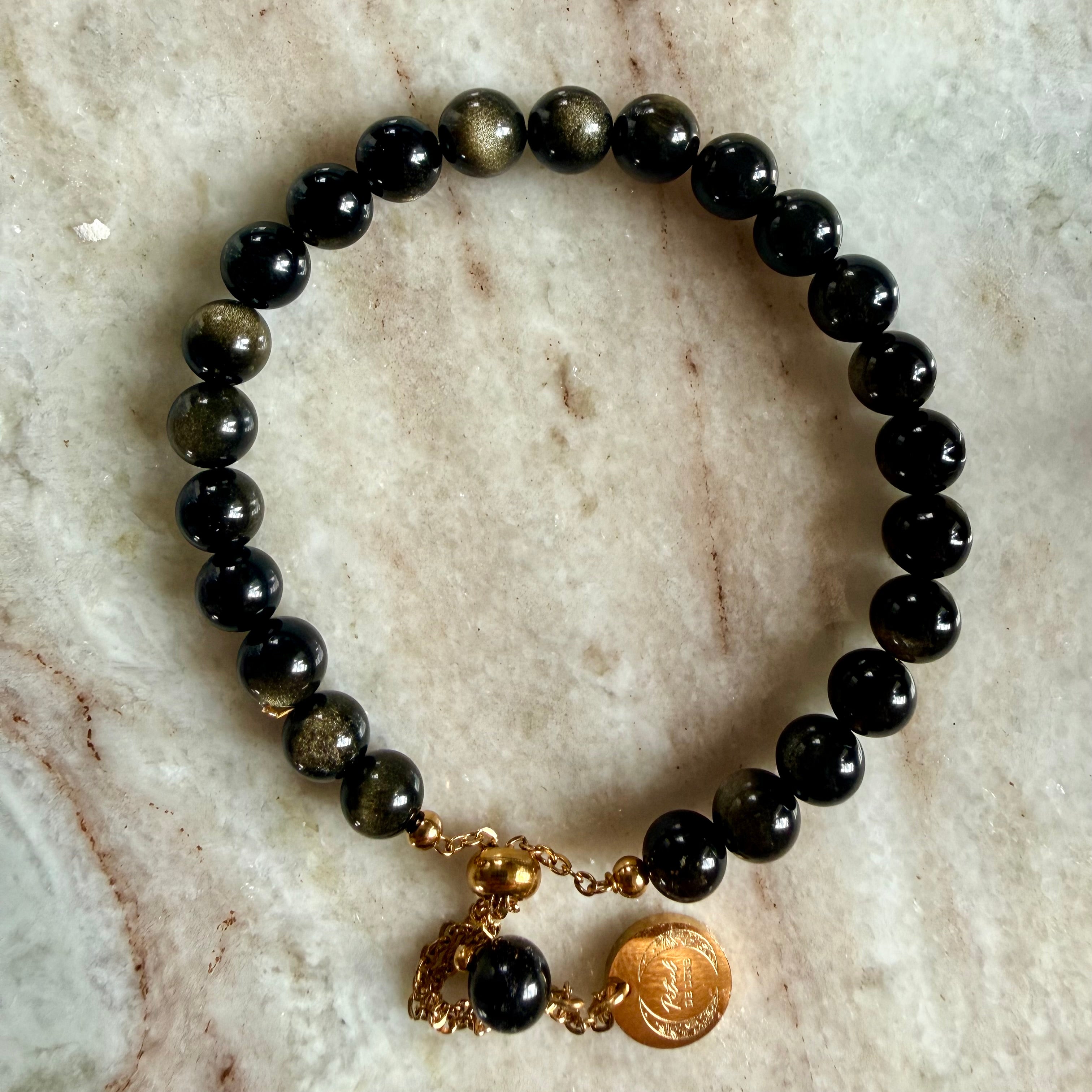 Bracelets en perles naturelles au choix - Protection & Bouclier