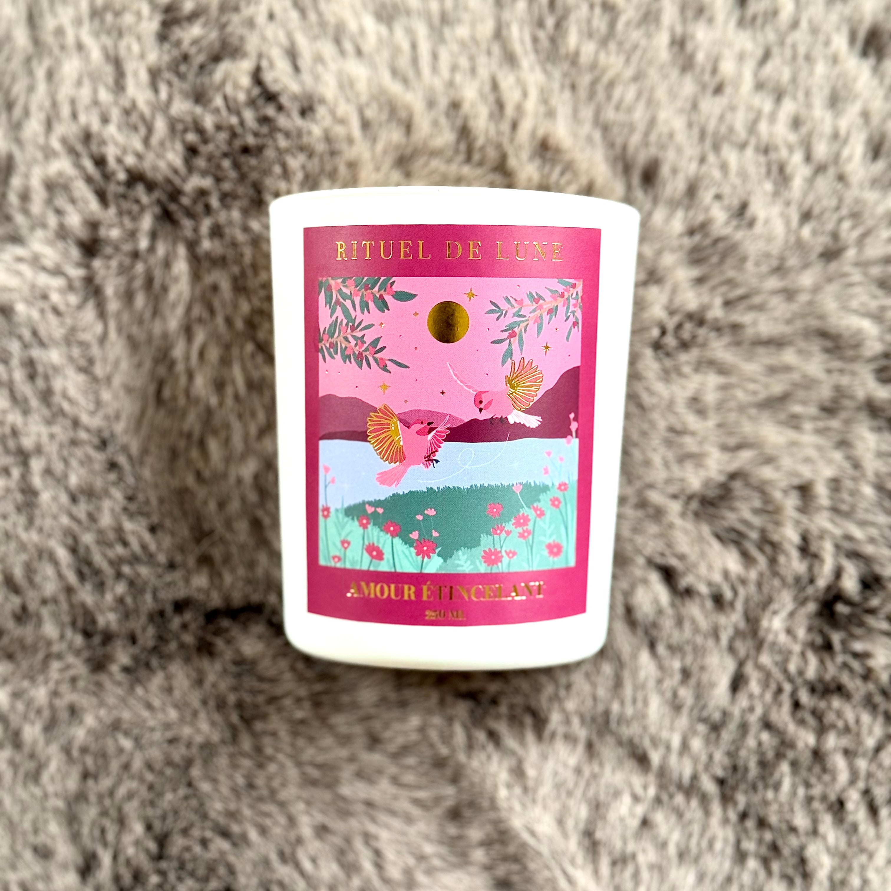 Bougie "Amour Étincelant" pour l’amour de soi - 250ml