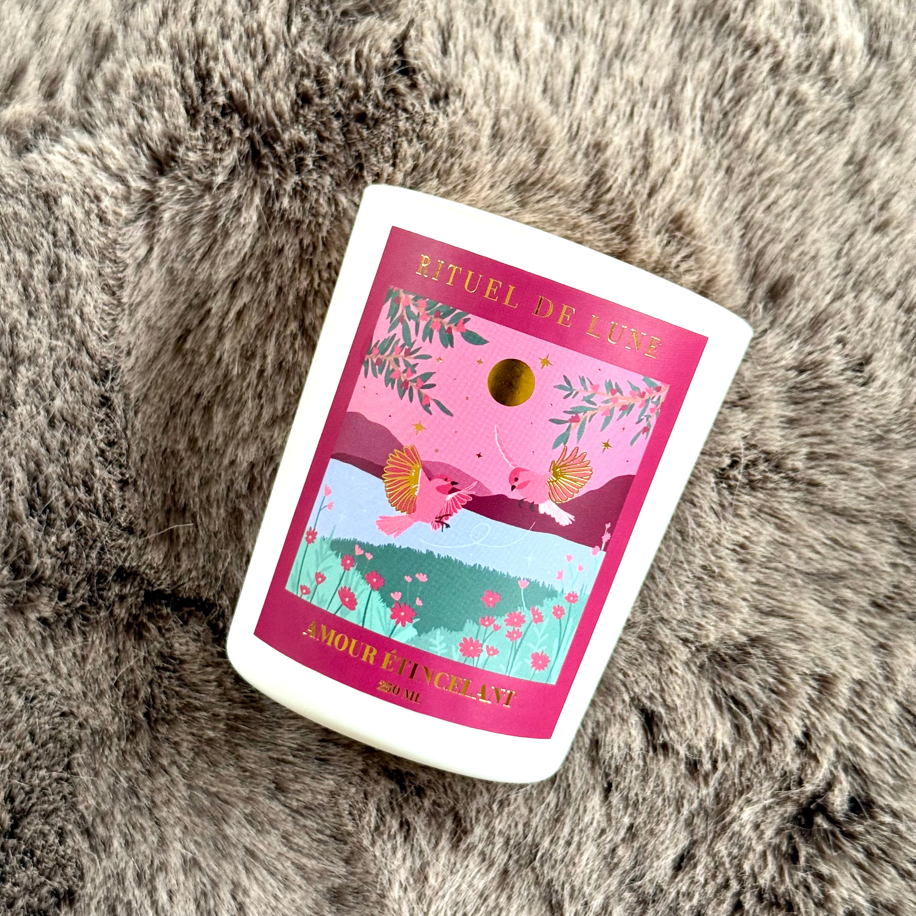 Bougie "Amour Étincelant" pour l’amour de soi - 250ml