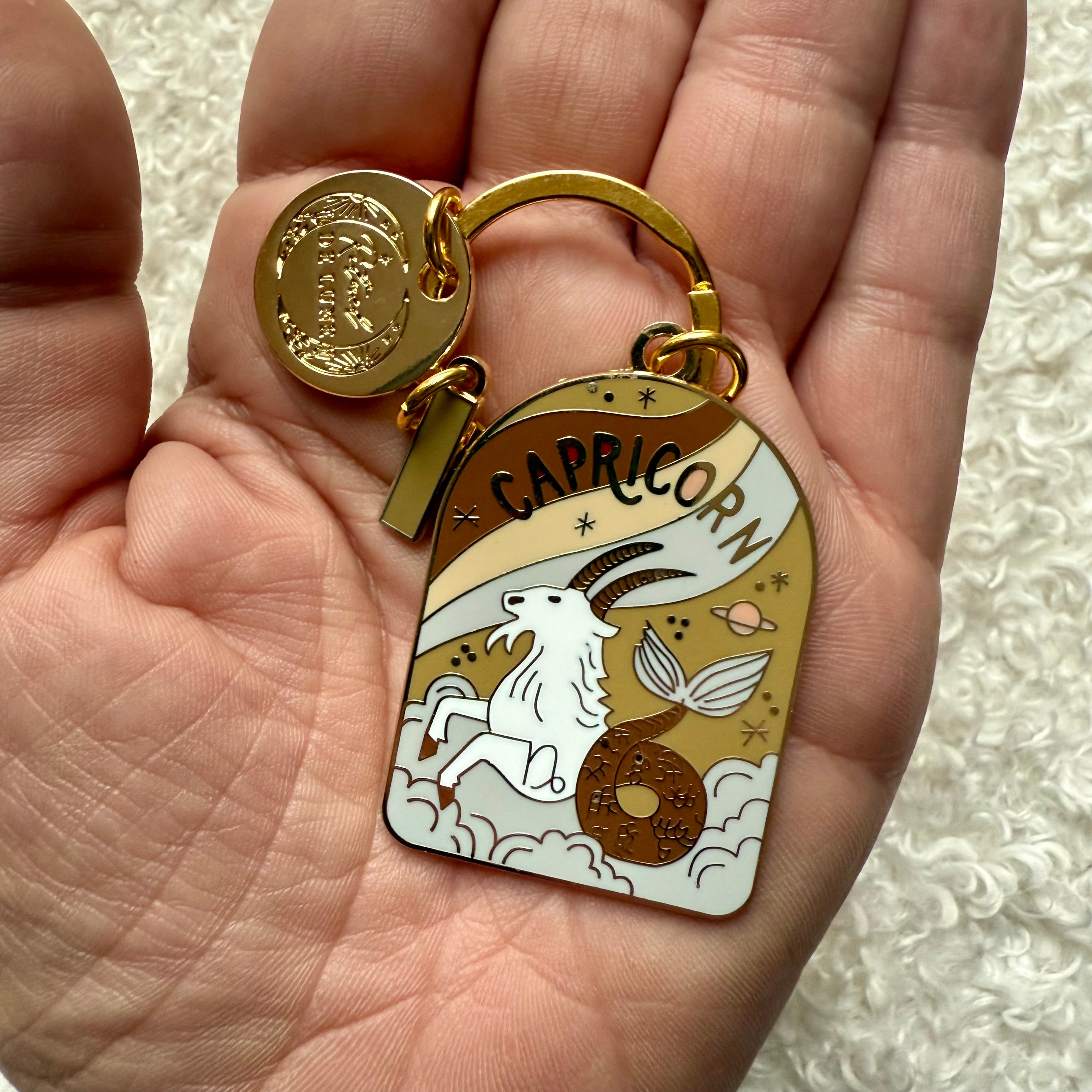 Porte clés astro capricorne