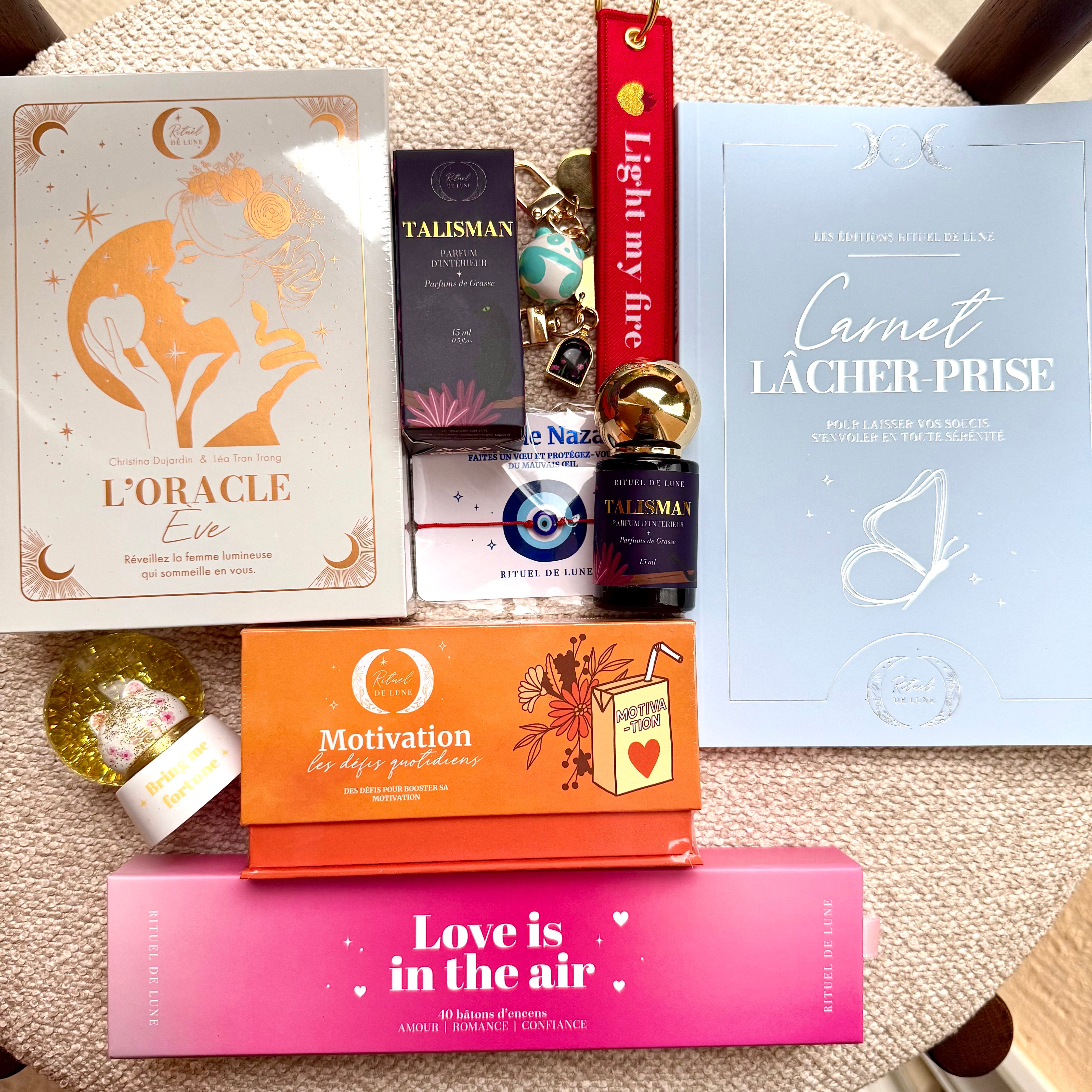 Pack des 10 intentions, Un ensemble magique pour activer les 10 énergies fondatrices de Rituel de Lune