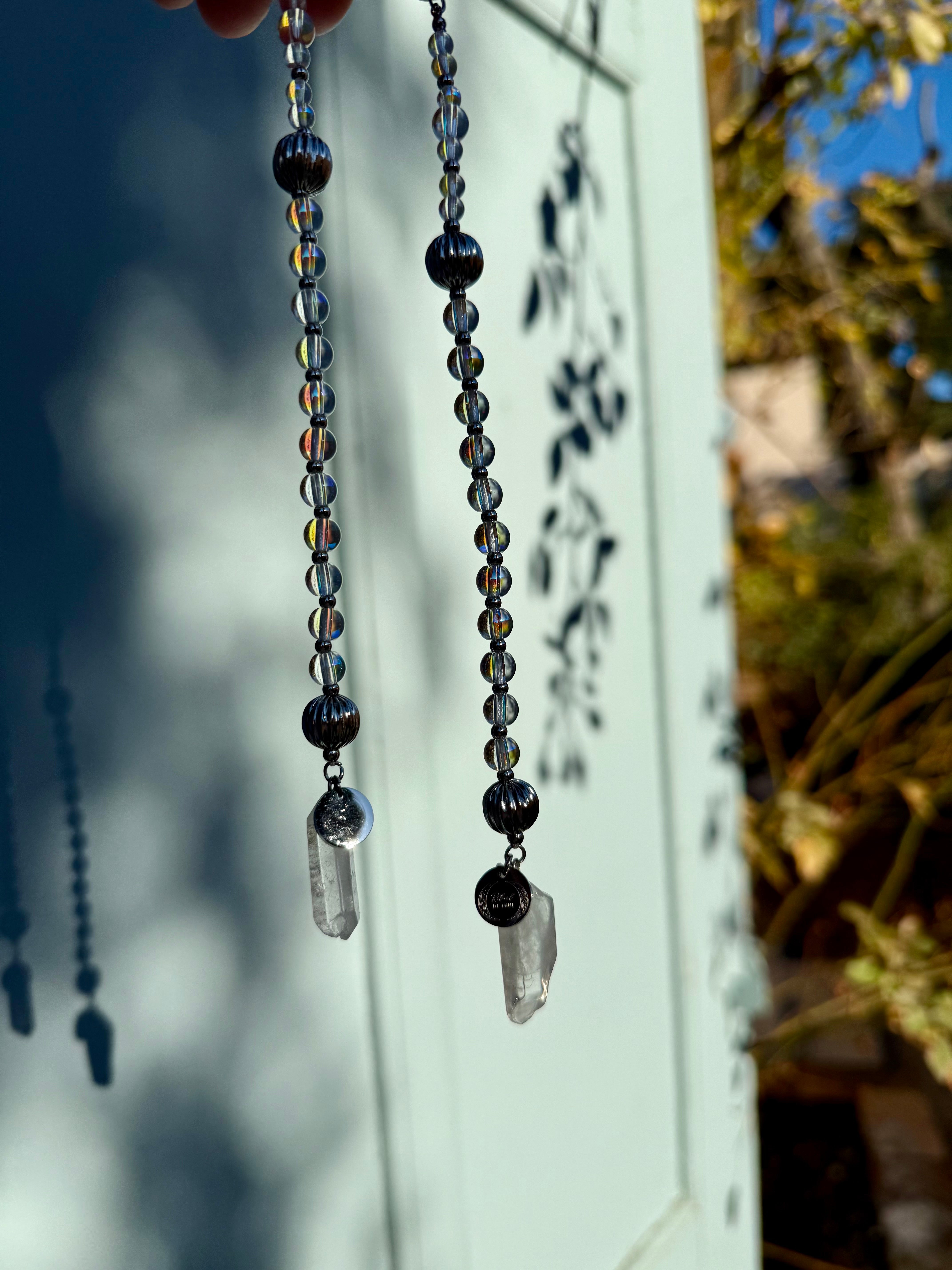 Pendule cristal Angel aura