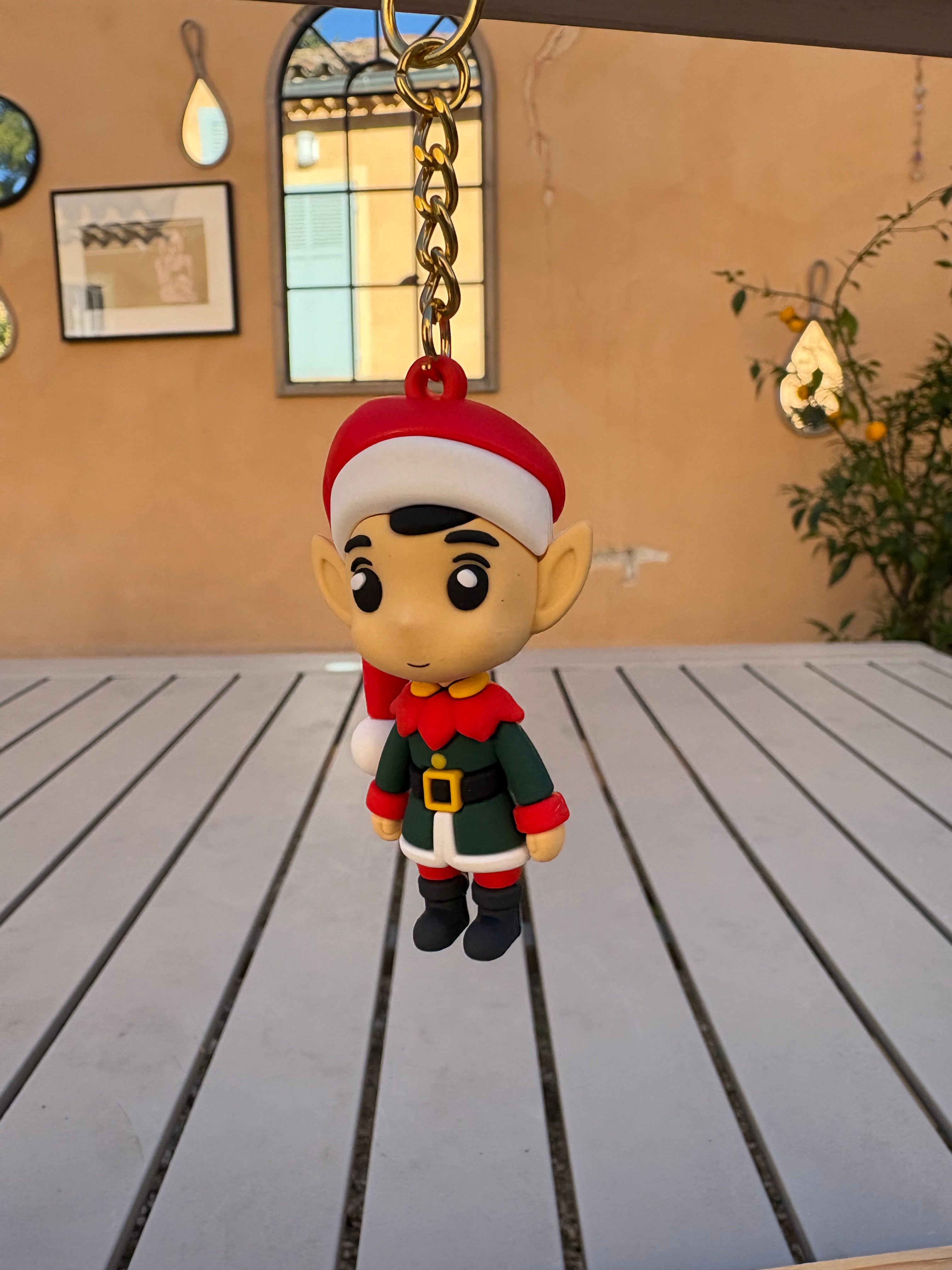 Lutin de Noël à clip