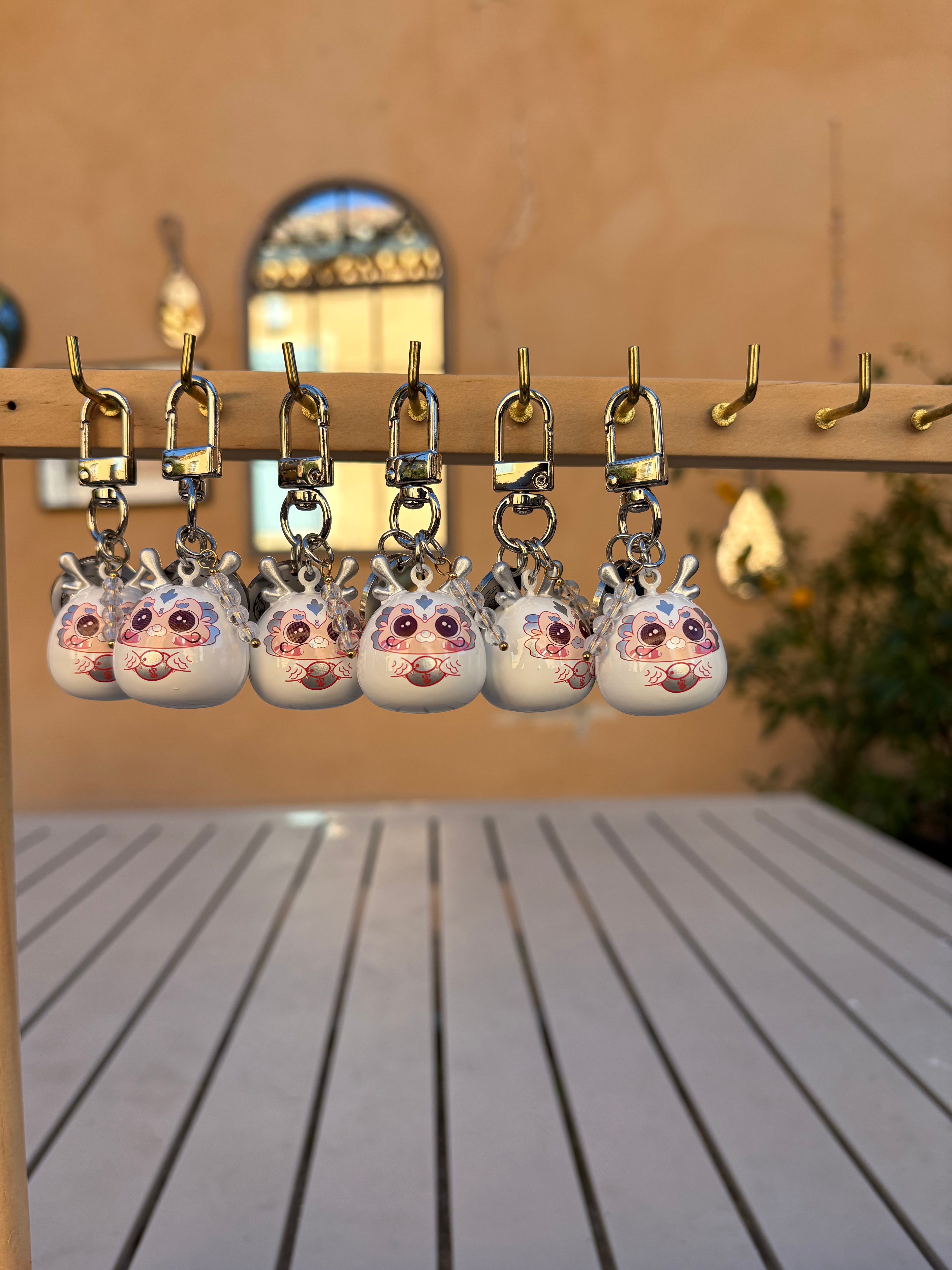 Dragon à vœux à clip