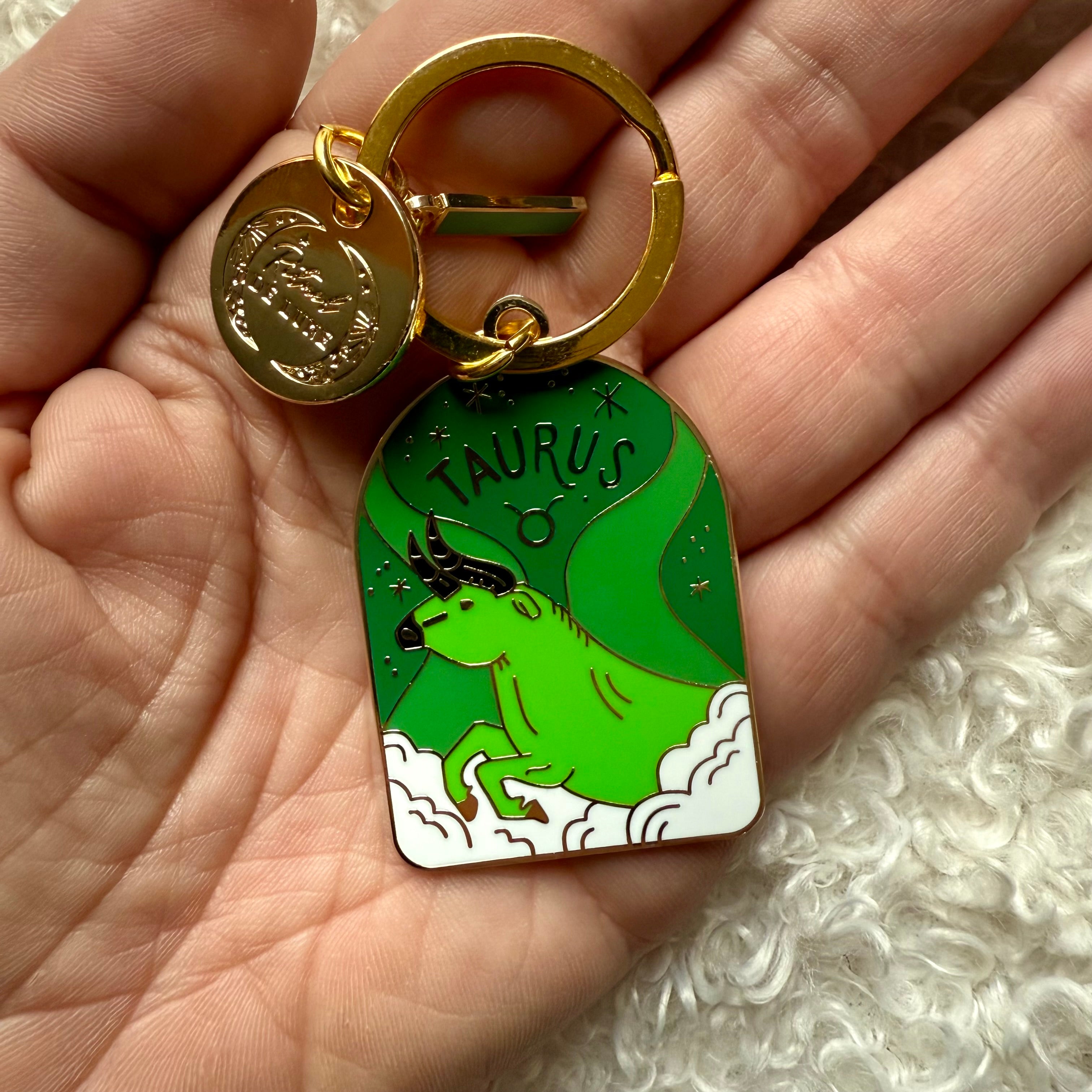 Porte clés astro taureau