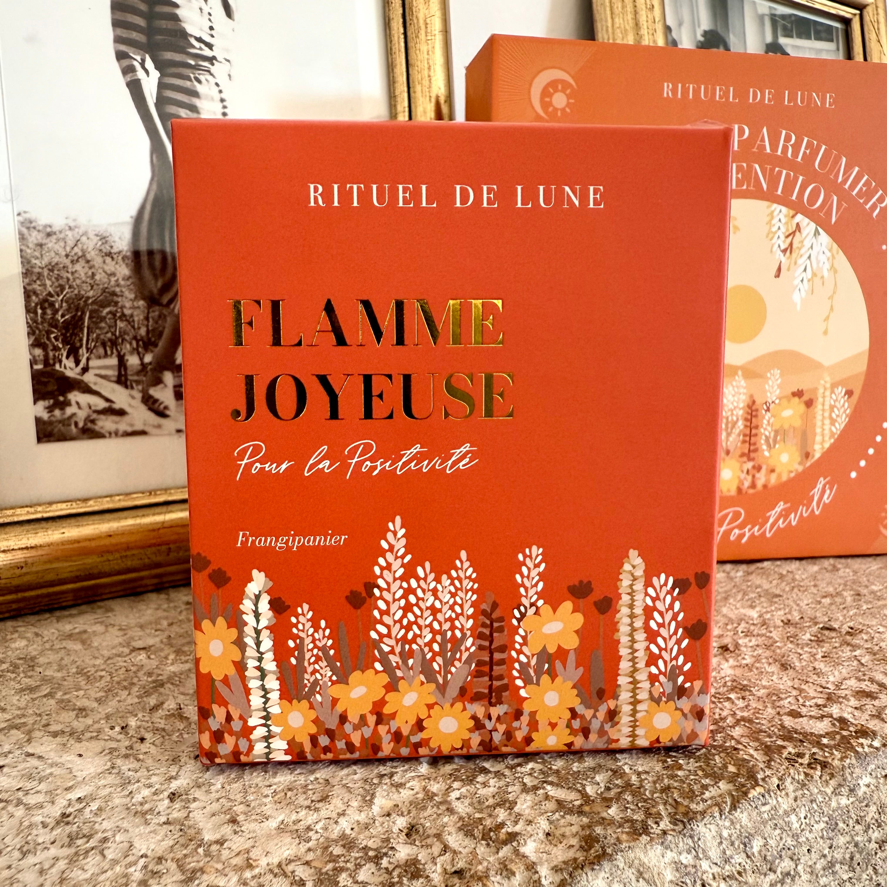 Bougie "Flamme Joyeuse" pour la joie et la positivité - 250ml